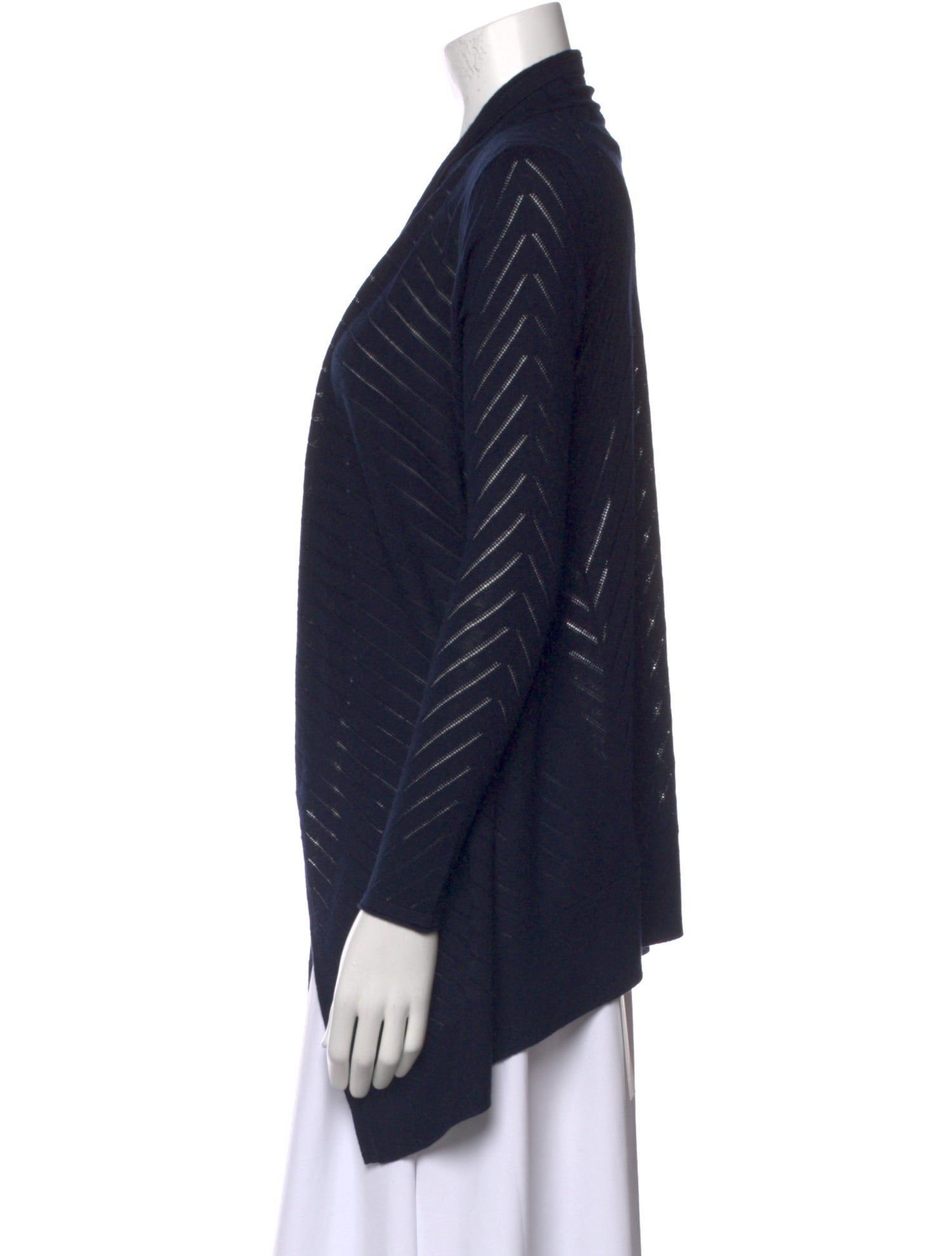 Neiman Marcus Silk Striped Sweater