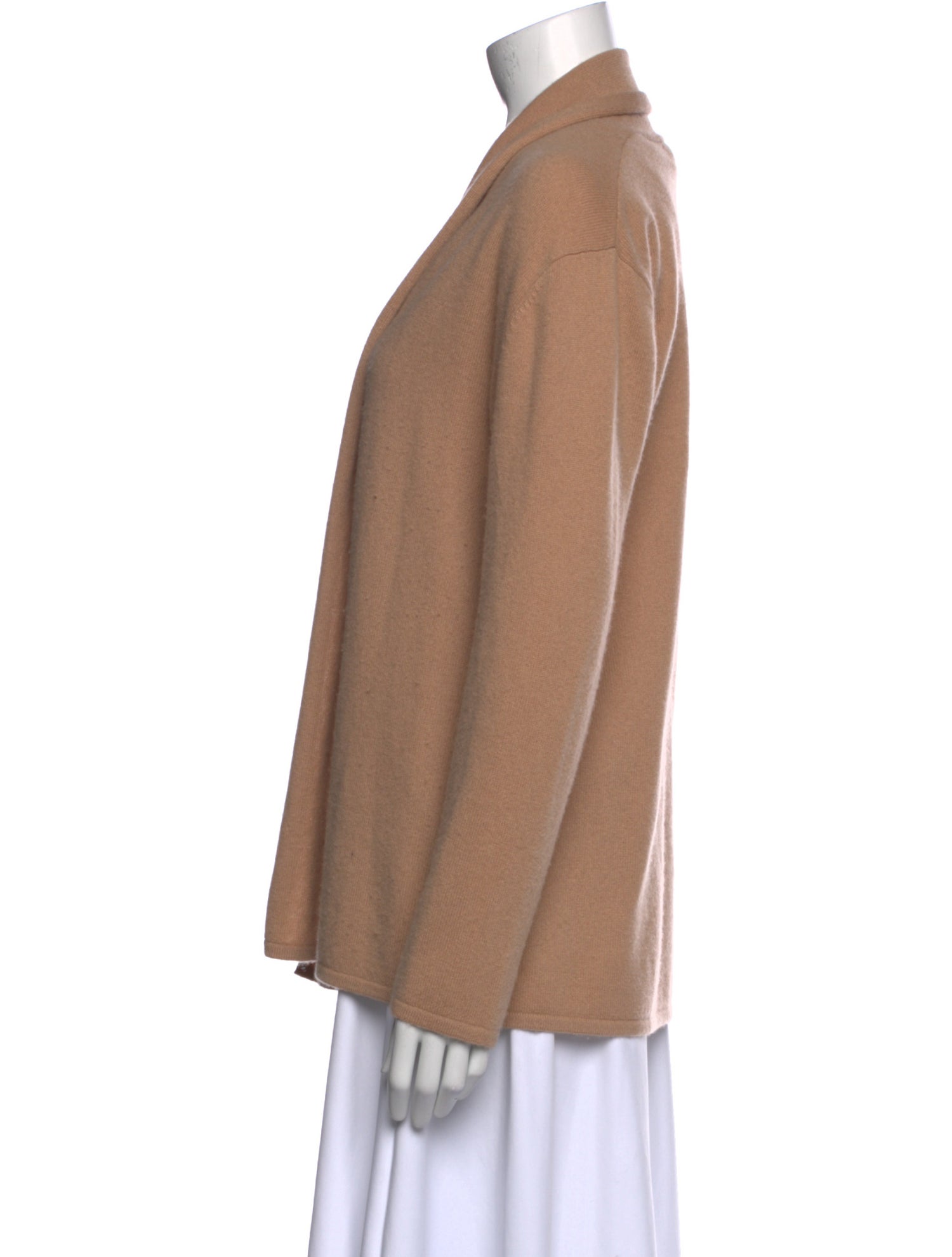 Neiman Marcus Cashmere Open Front Sweater