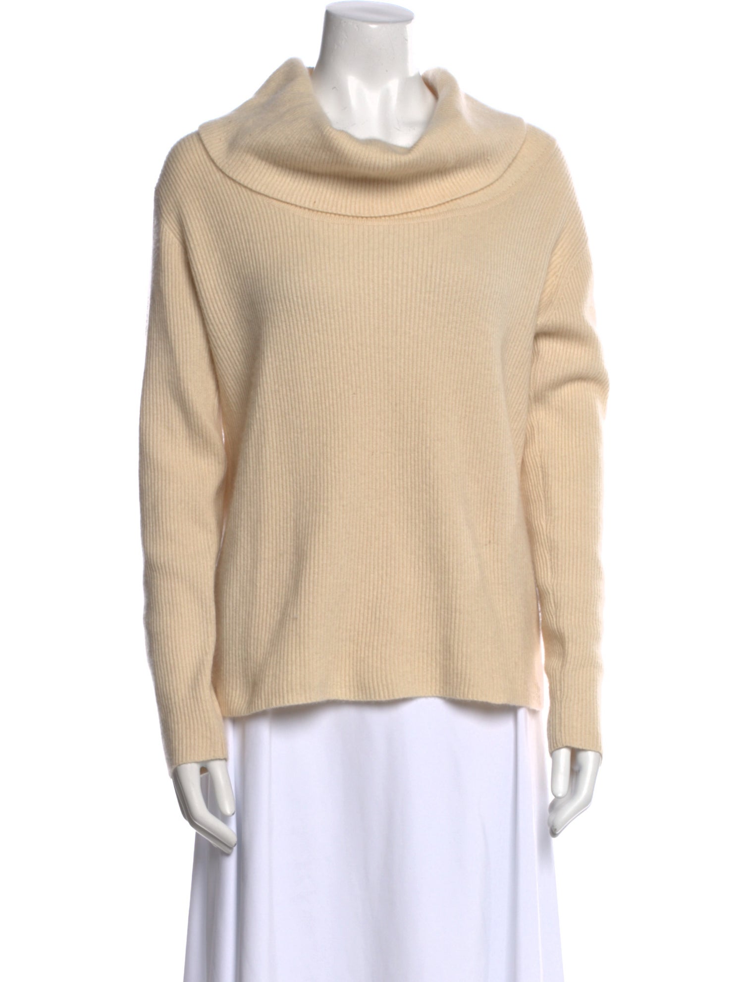 Neiman Marcus Cashmere Cowl Neck Sweater