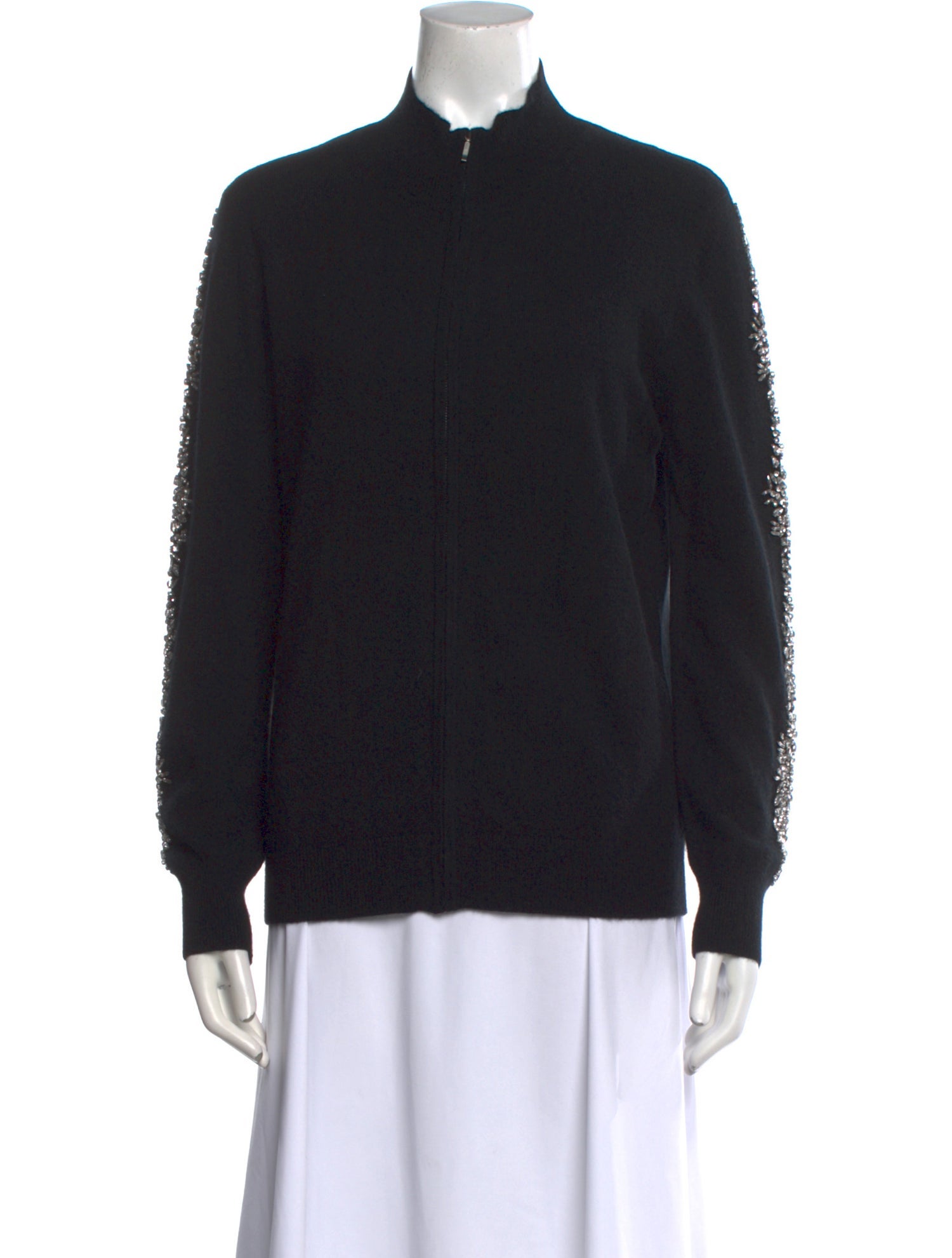 Neiman Marcus Cashmere Mock Neck Sweater