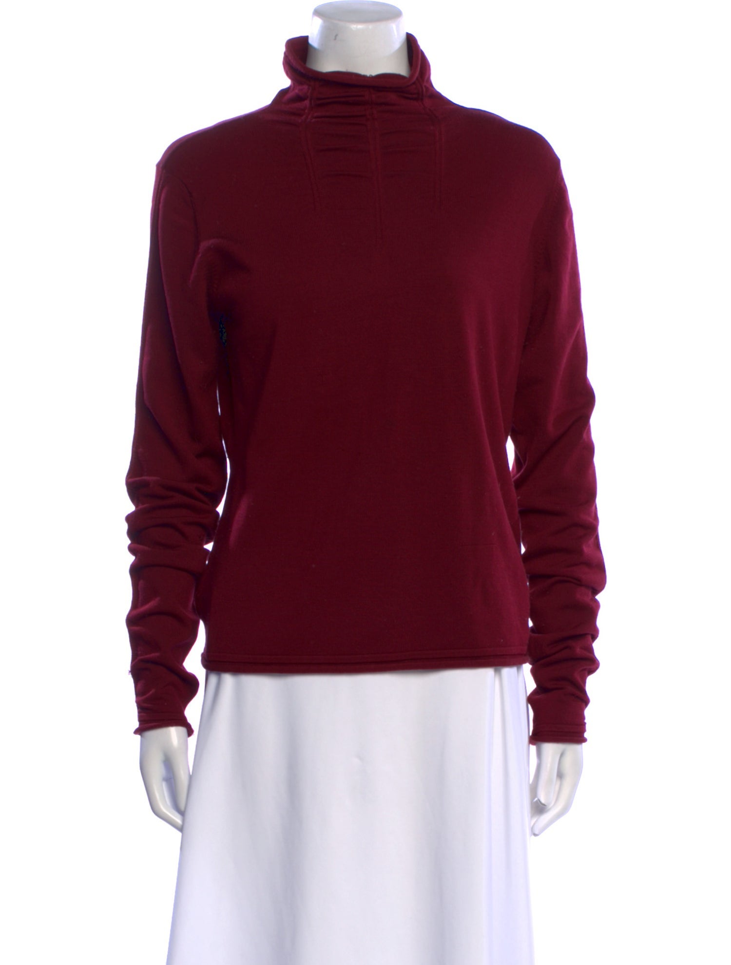 Neiman Marcus Silk Turtleneck Sweater