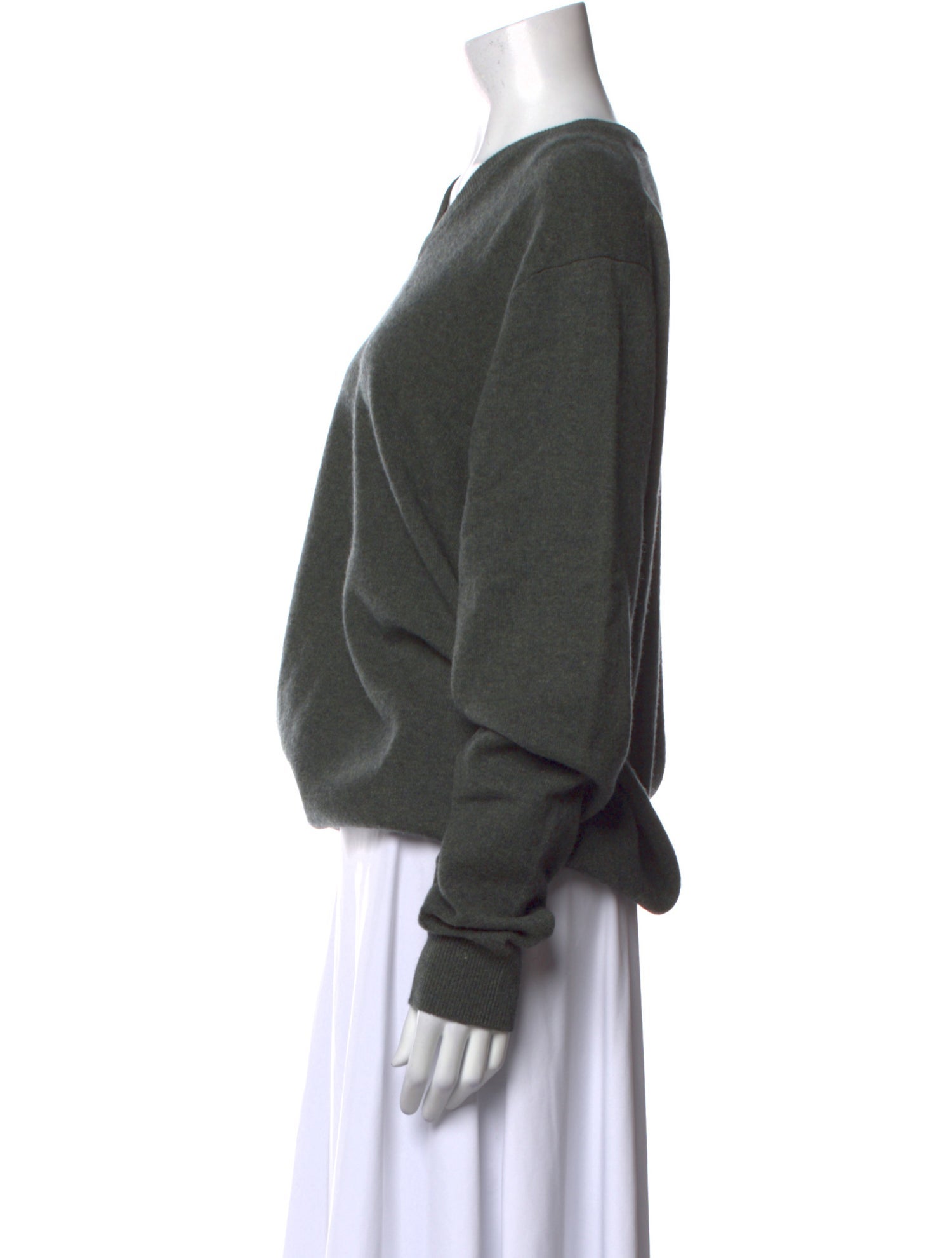 Neiman Marcus Cashmere V-Neck Sweater