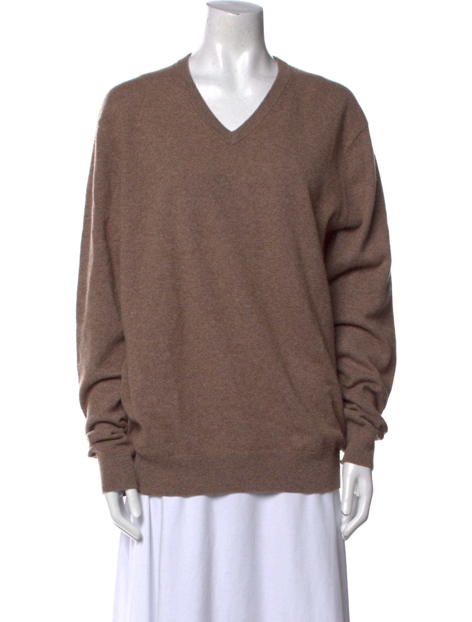 Neiman Marcus Cashmere V-Neck Sweater