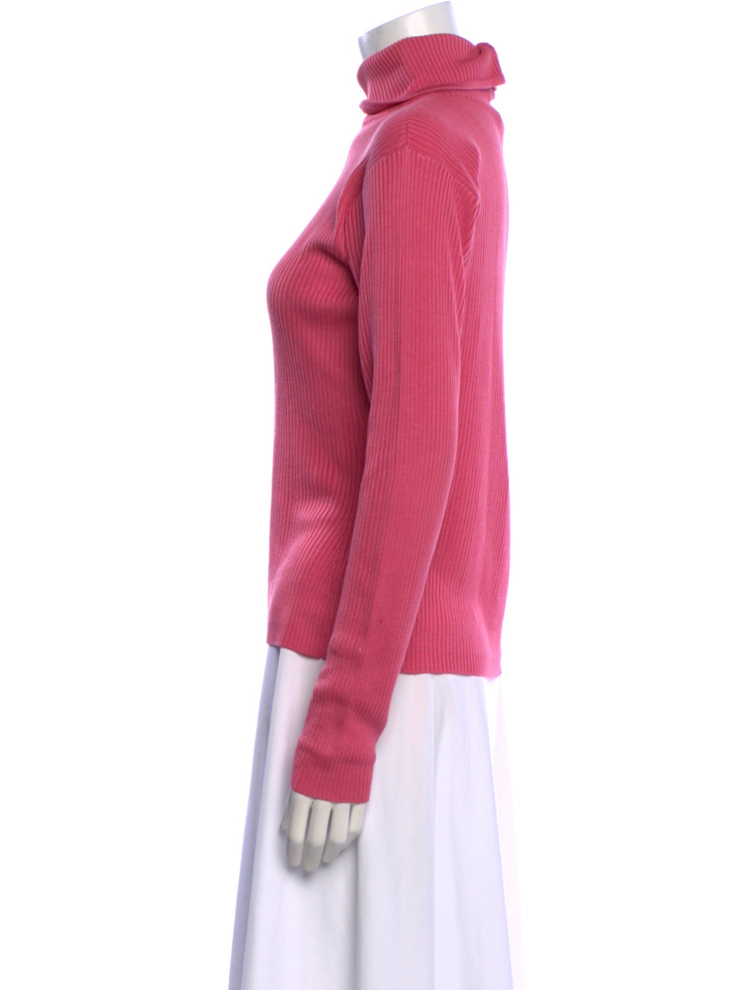 Neiman Marcus Silk Turtleneck Sweater