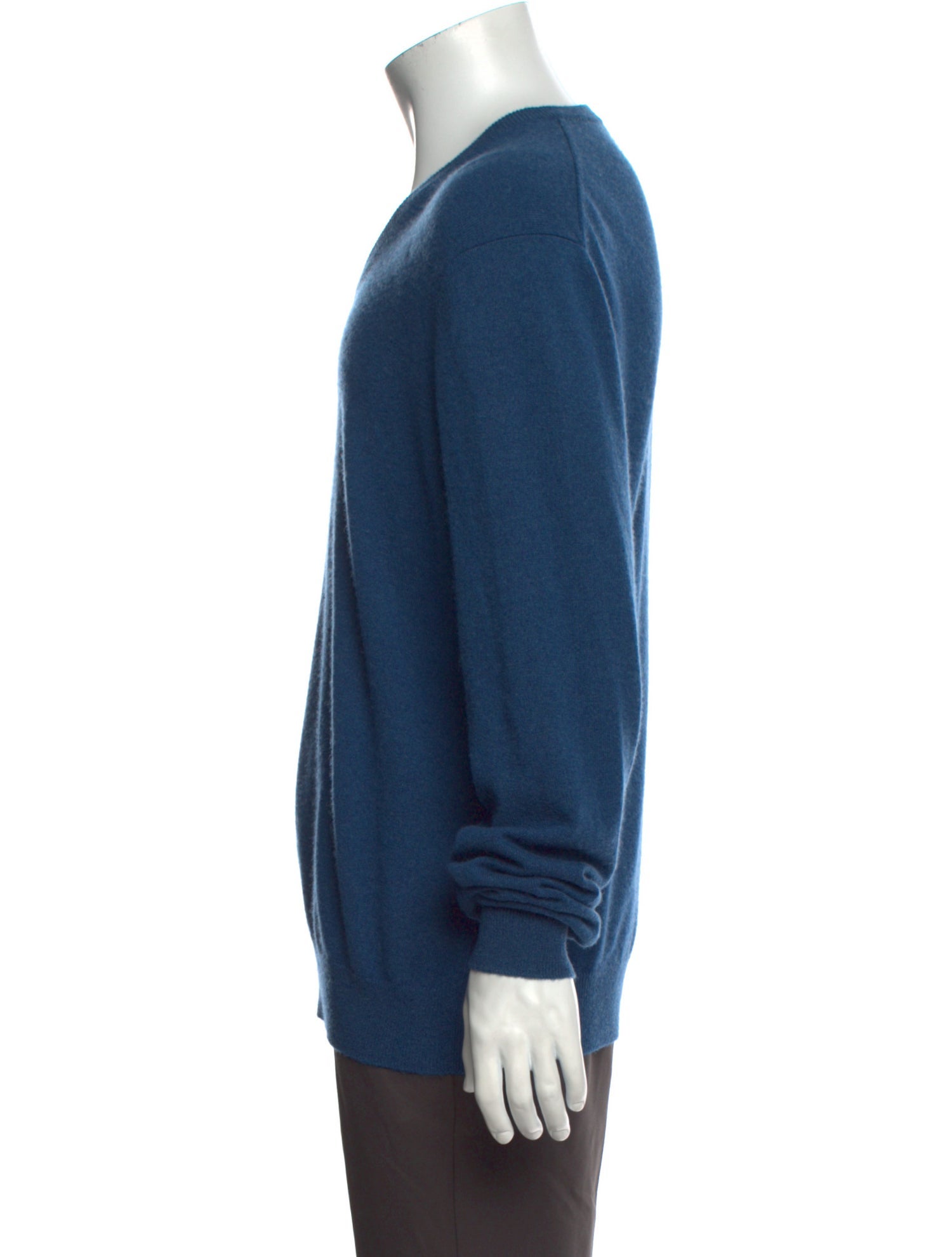 Neiman Marcus Cashmere V-Neck Pullover