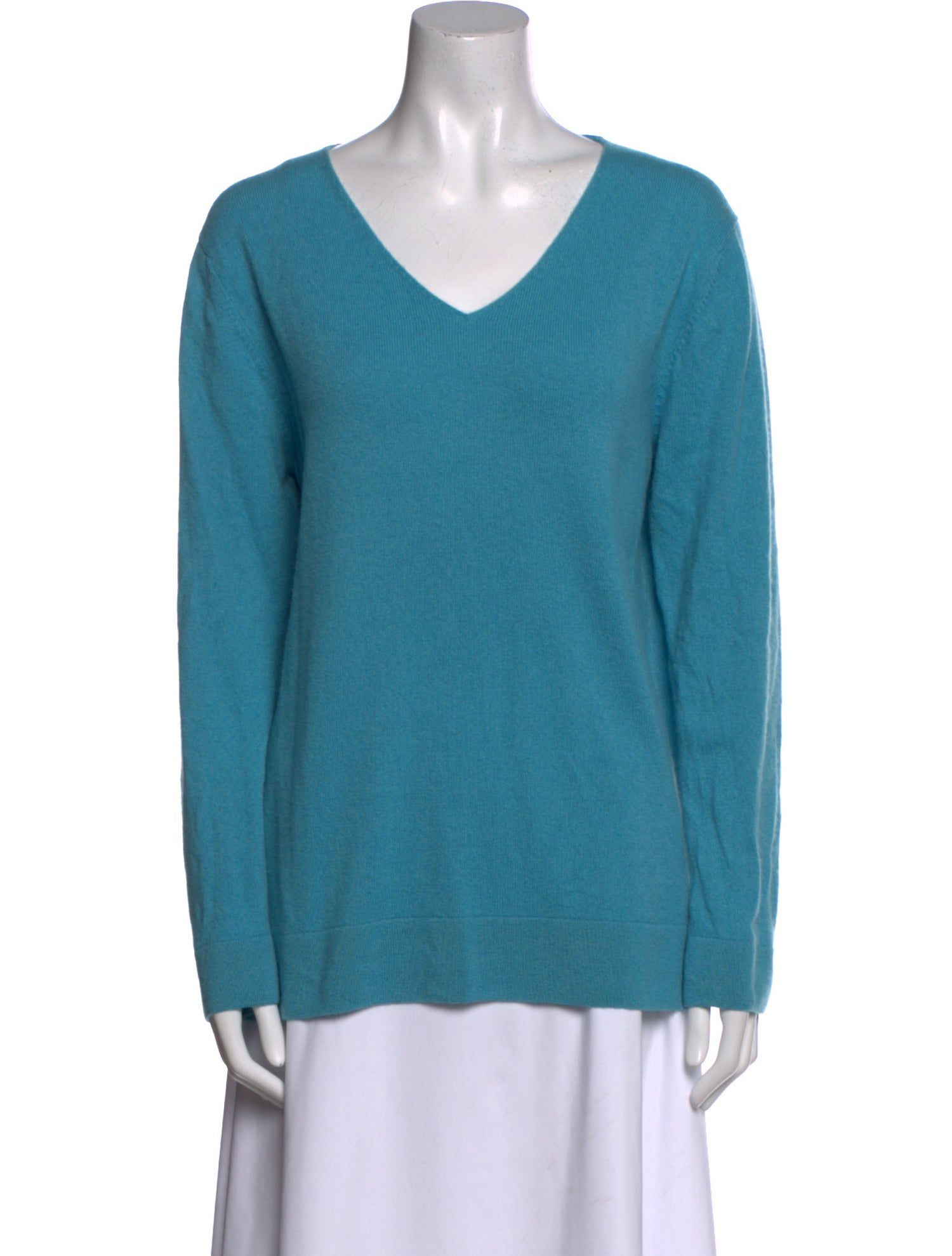 Neiman Marcus Cashmere V-Neck Sweater