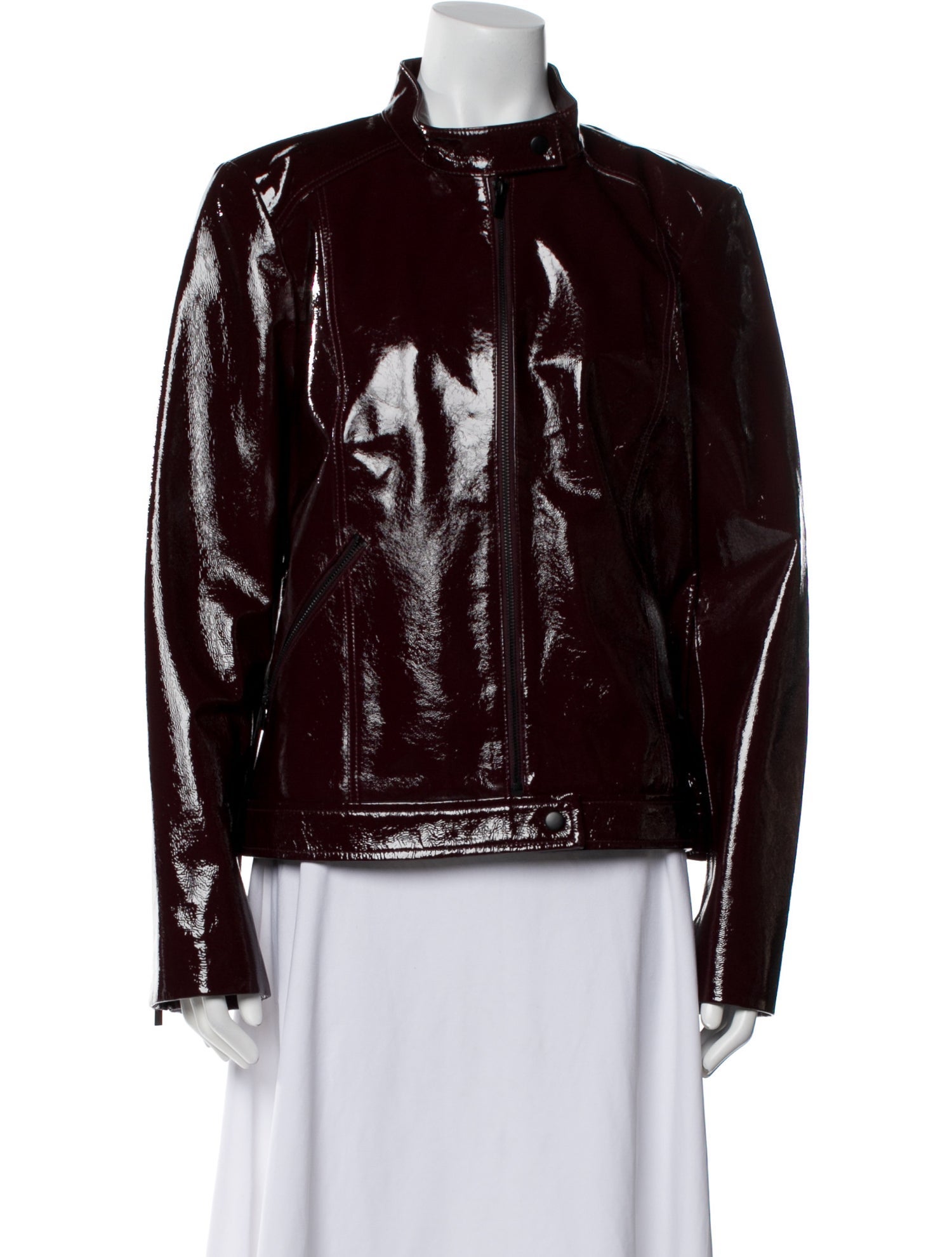 Neiman Marcus Leather Biker Jacket
