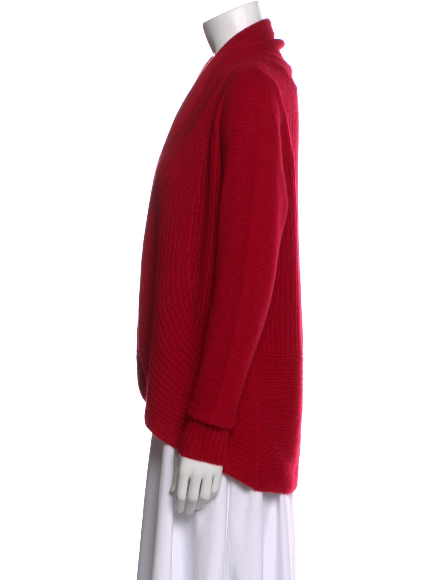 Neiman Marcus Cashmere Open Front Sweater