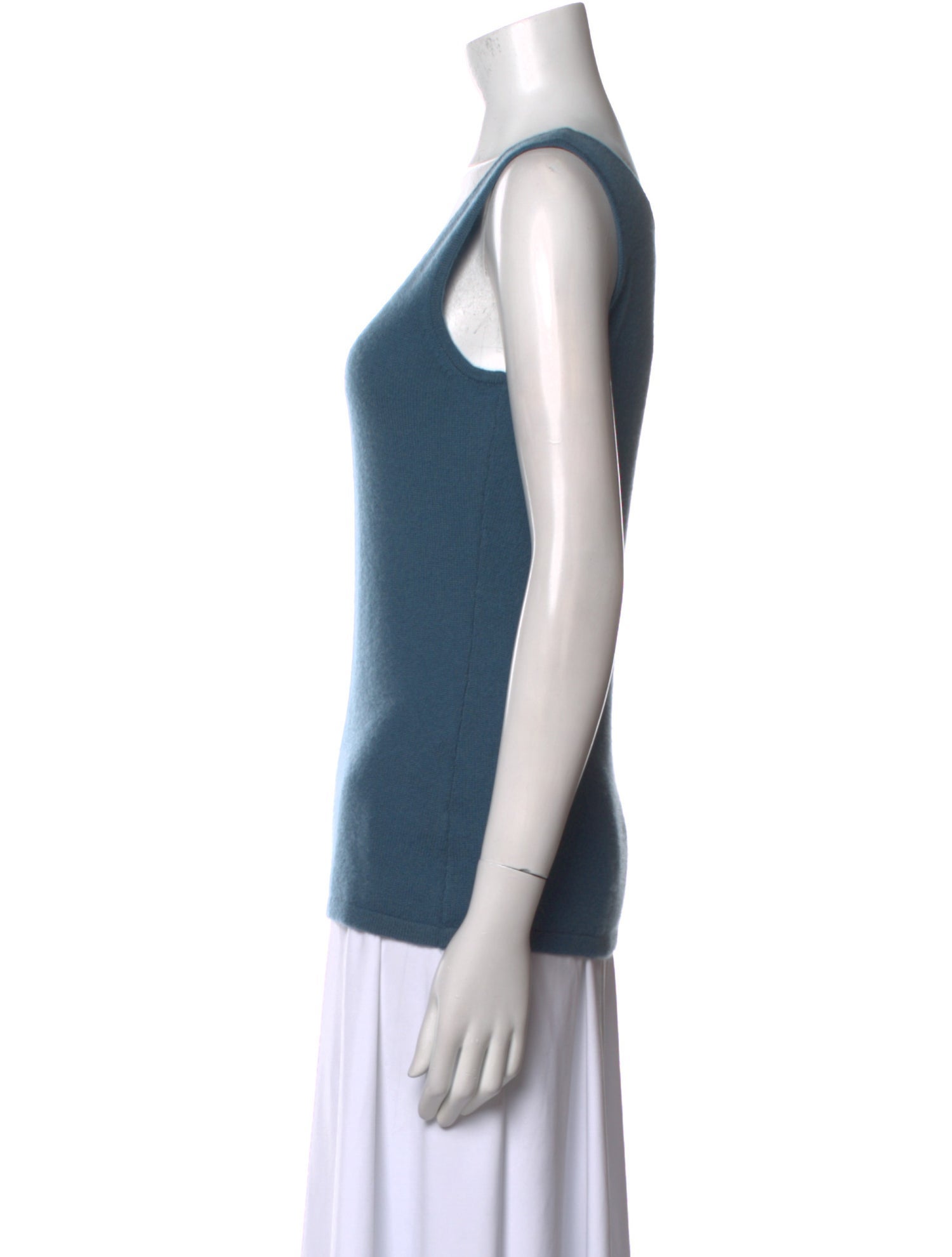 Neiman Marcus Cashmere Scoop Neck Top w/ Tags