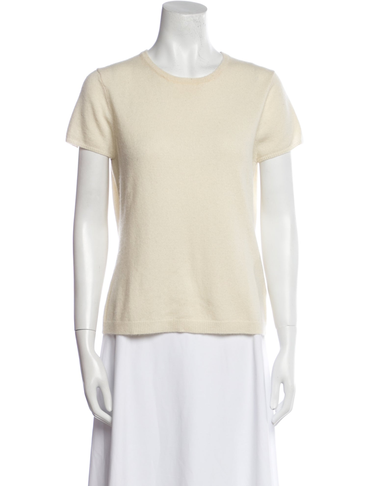 Neiman Marcus Cashmere Scoop Neck Sweater