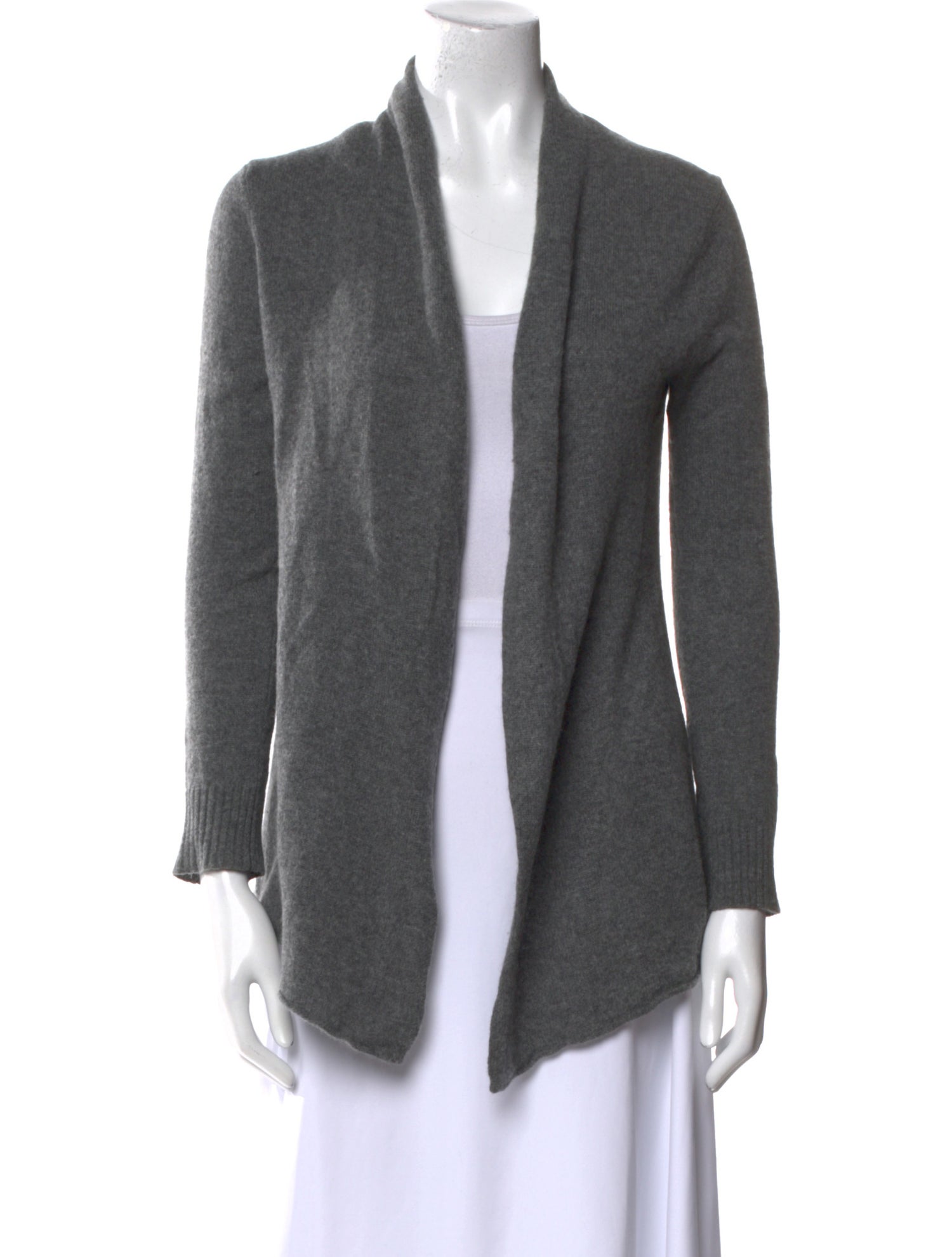 Neiman Marcus Cashmere Open Front Sweater