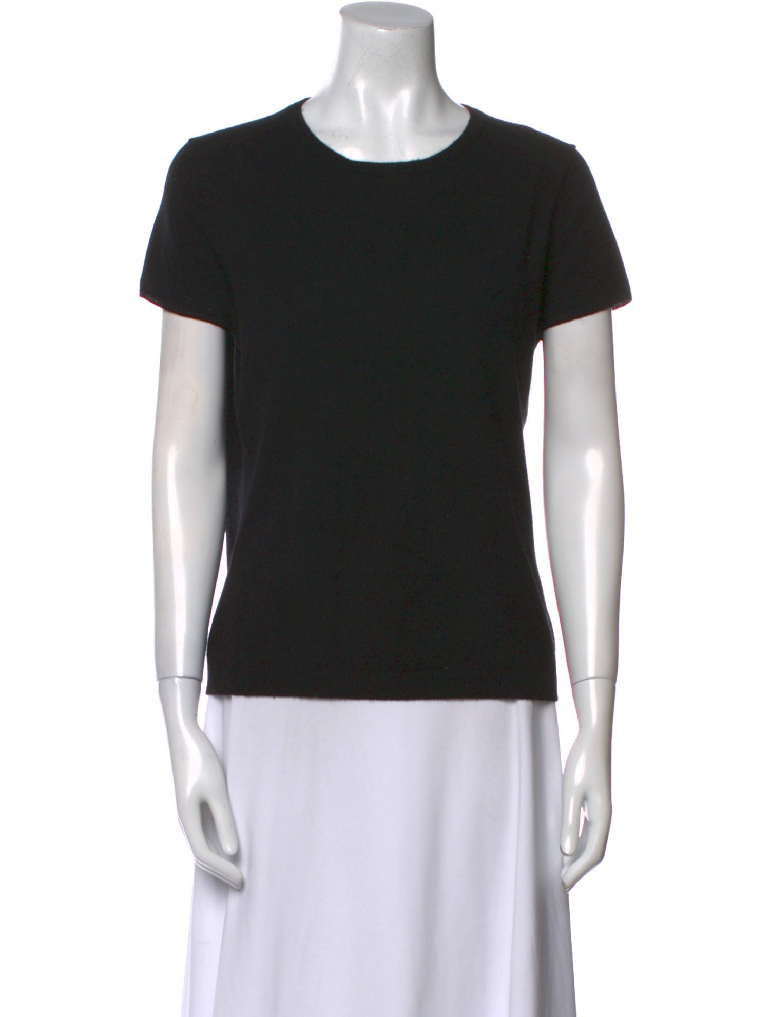 Neiman Marcus Cashmere Crew Neck Sweater