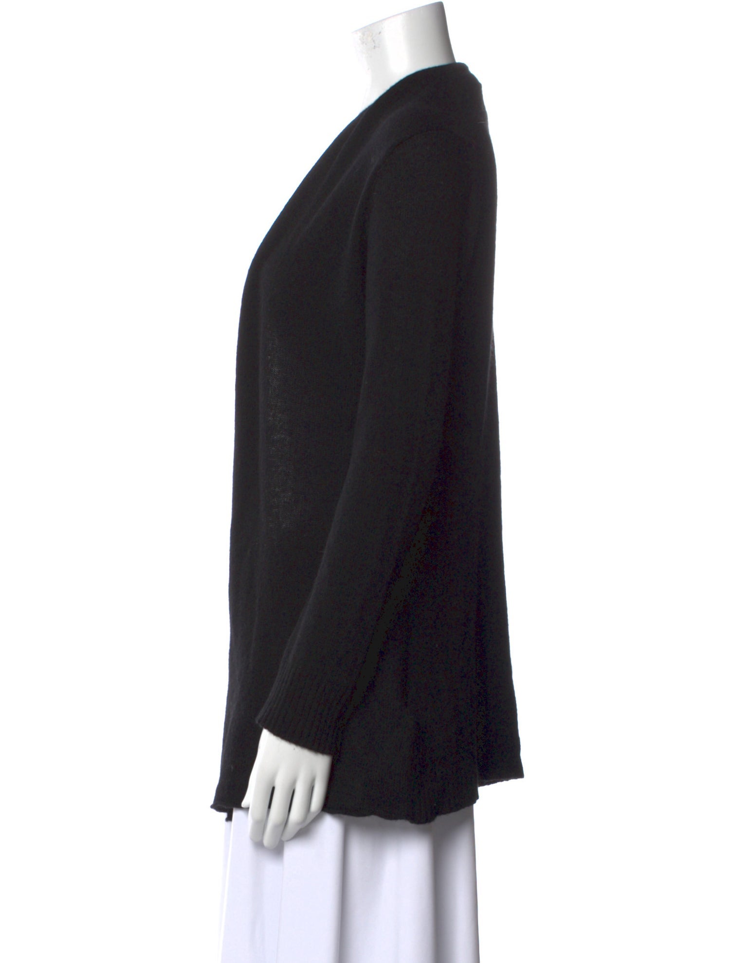 Neiman Marcus Cashmere Open Front Sweater