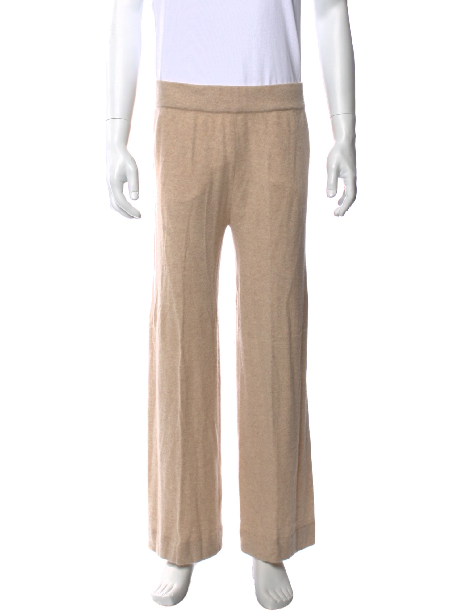 Neiman Marcus Cashmere Wide Leg Pants