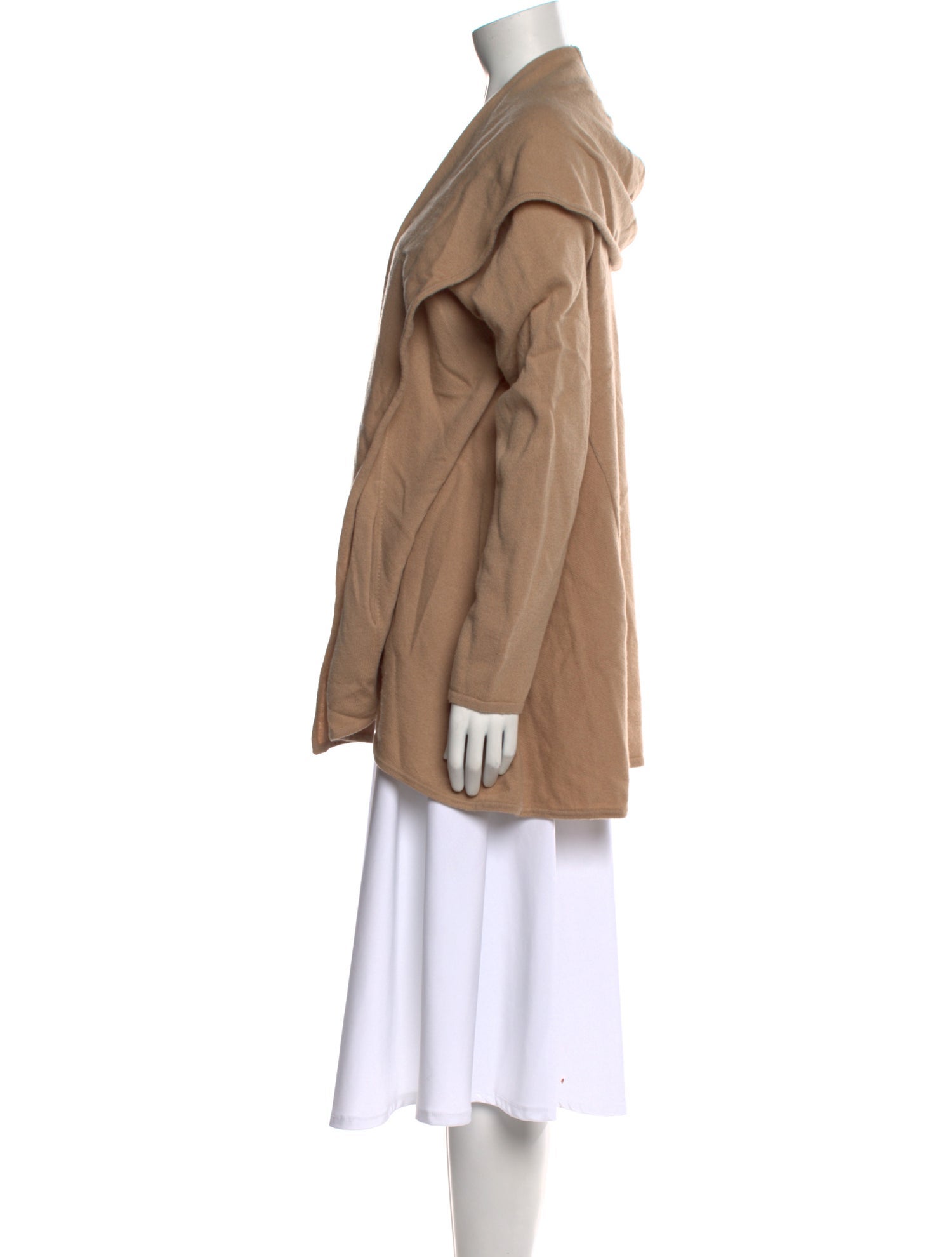 Neiman Marcus Cashmere Open Front Sweater