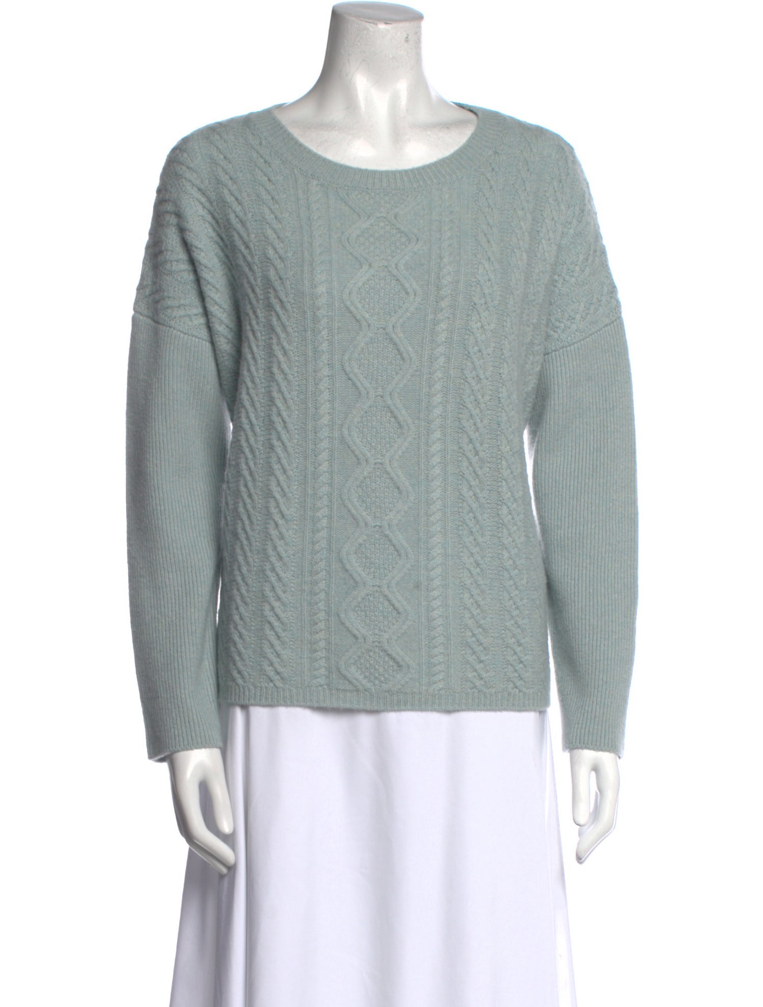 Neiman Marcus Cashmere Scoop Neck Sweater