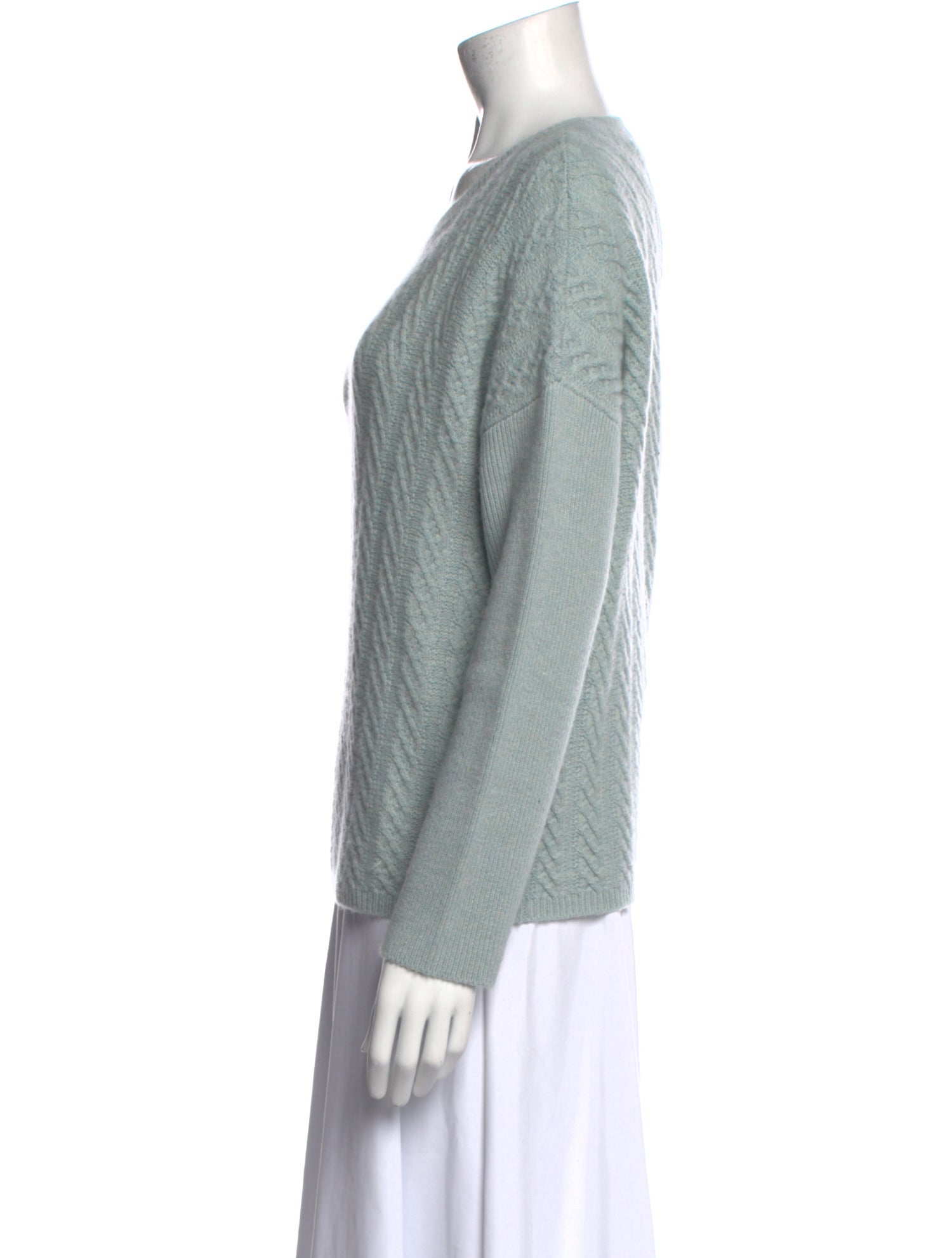 Neiman Marcus Cashmere Scoop Neck Sweater