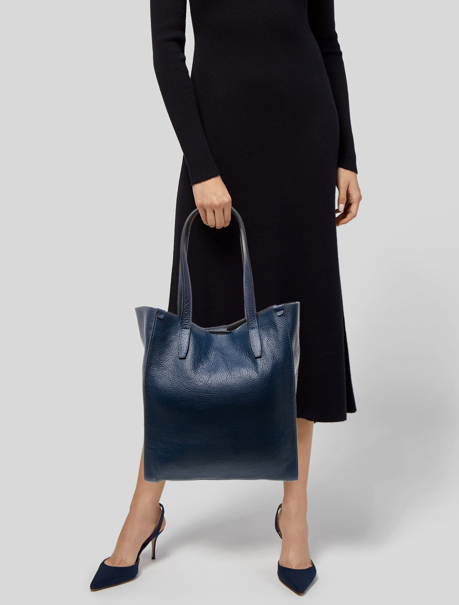 Neiman Marcus Leather Tote