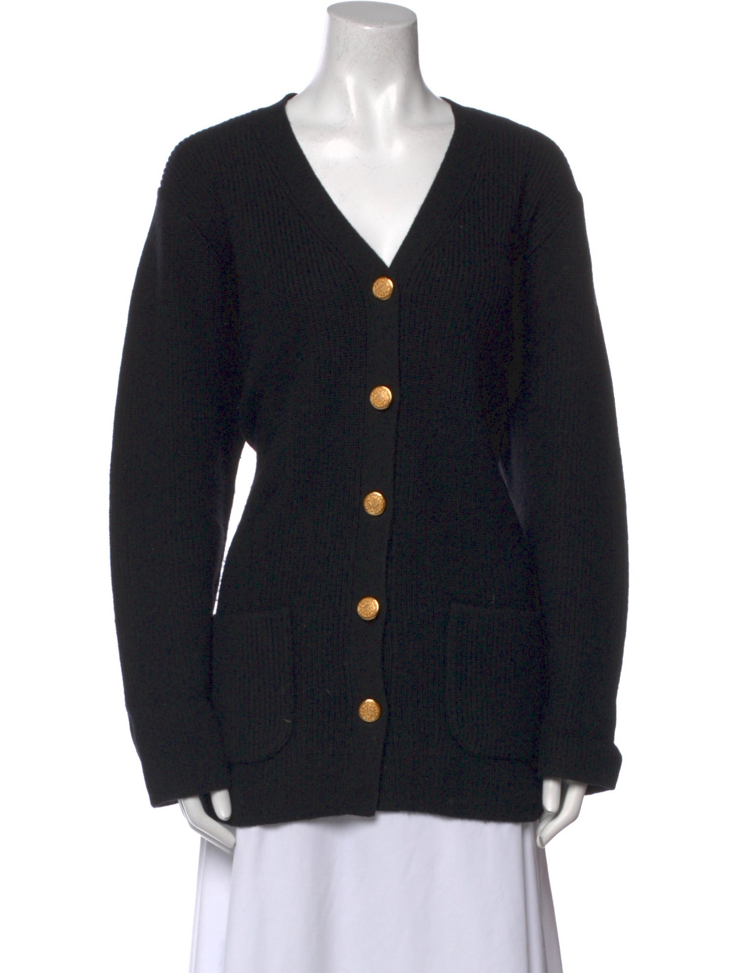 Neiman Marcus Cashmere V-Neck Sweater