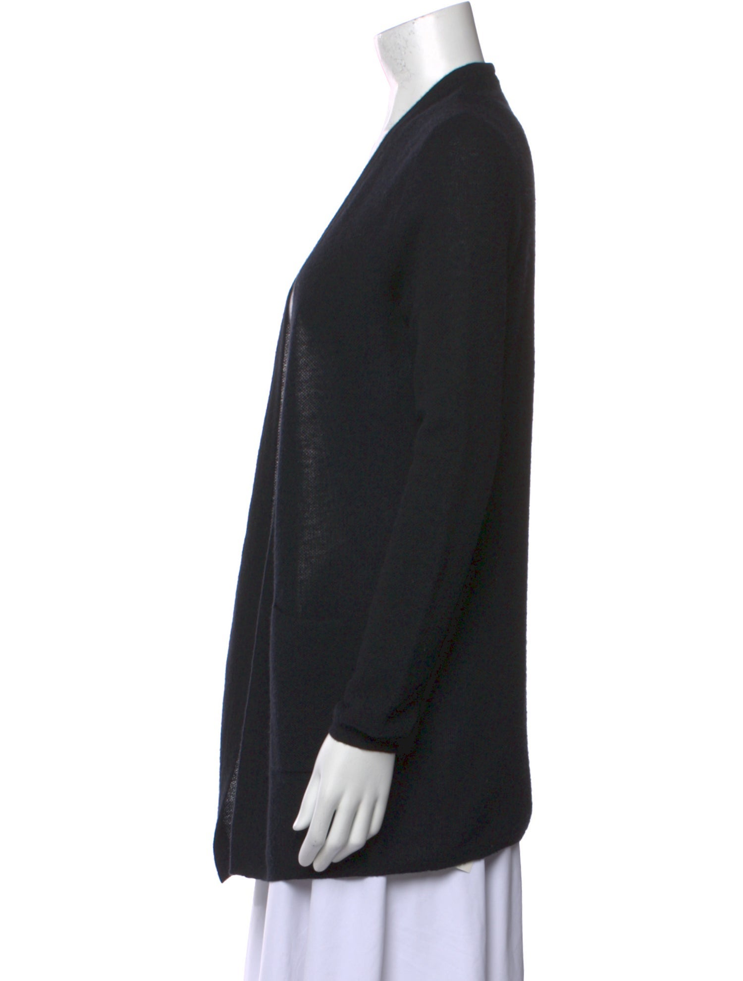 Neiman Marcus Cashmere Open Front Sweater