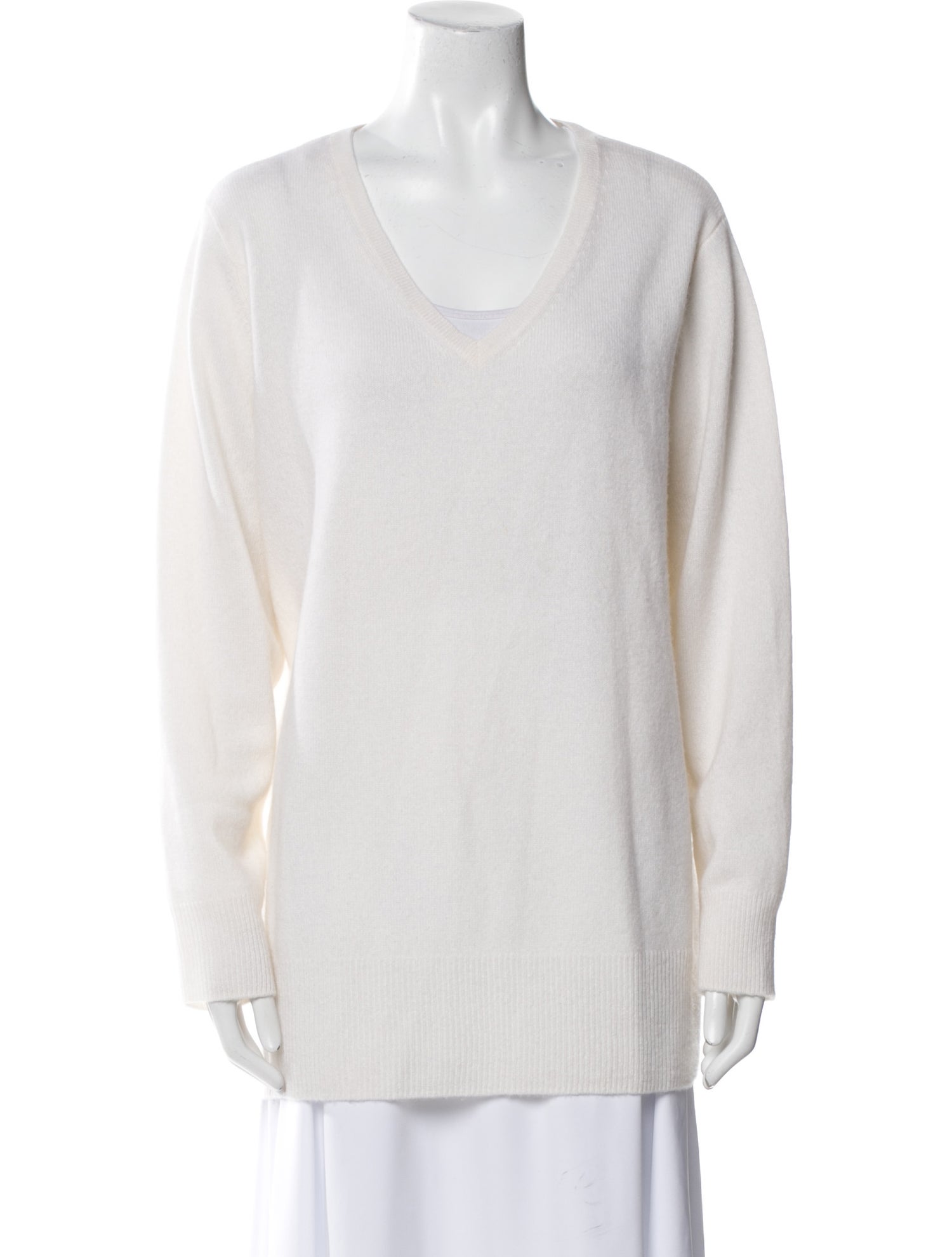 Neiman Marcus Cashmere Scoop Neck Sweater