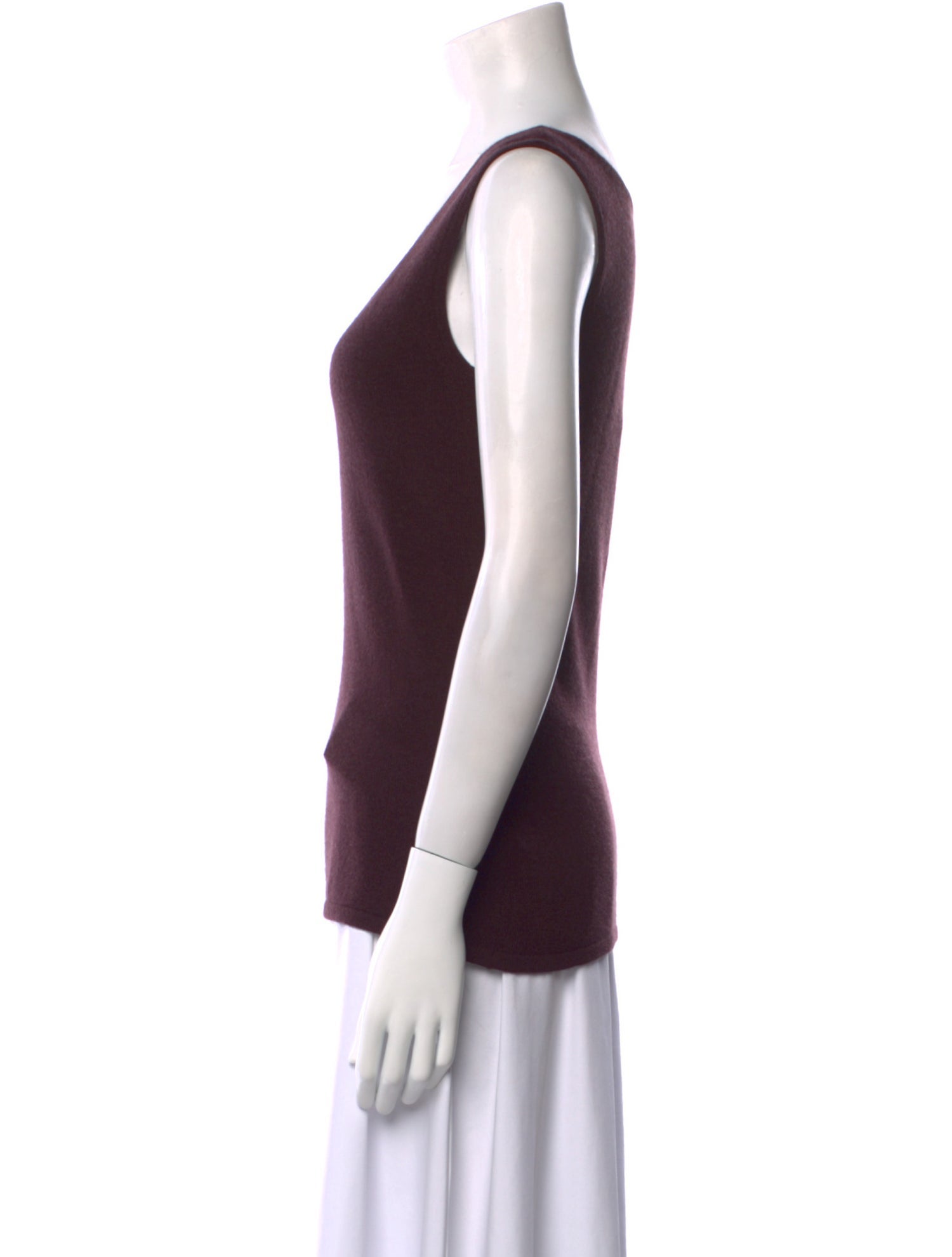 Neiman Marcus Cashmere Scoop Neck Top w/ Tags