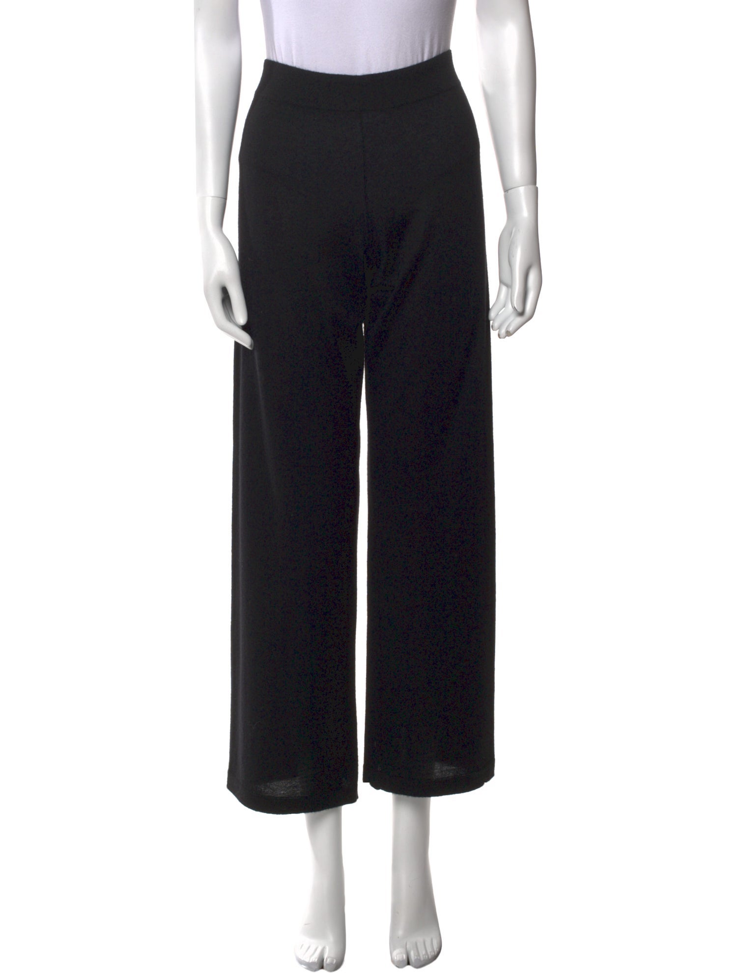 Neiman Marcus Cashmere Wide Leg Pants