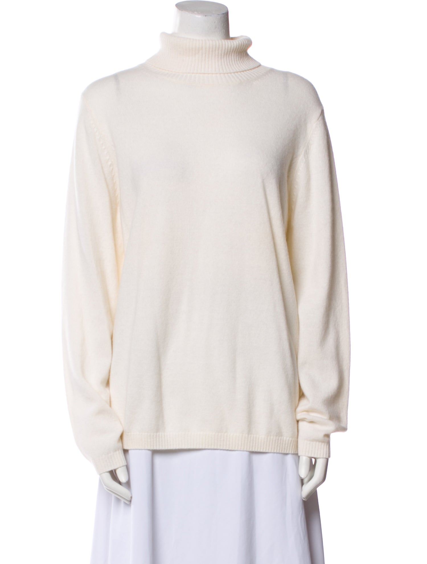 Neiman Marcus Cashmere Turtleneck Sweater