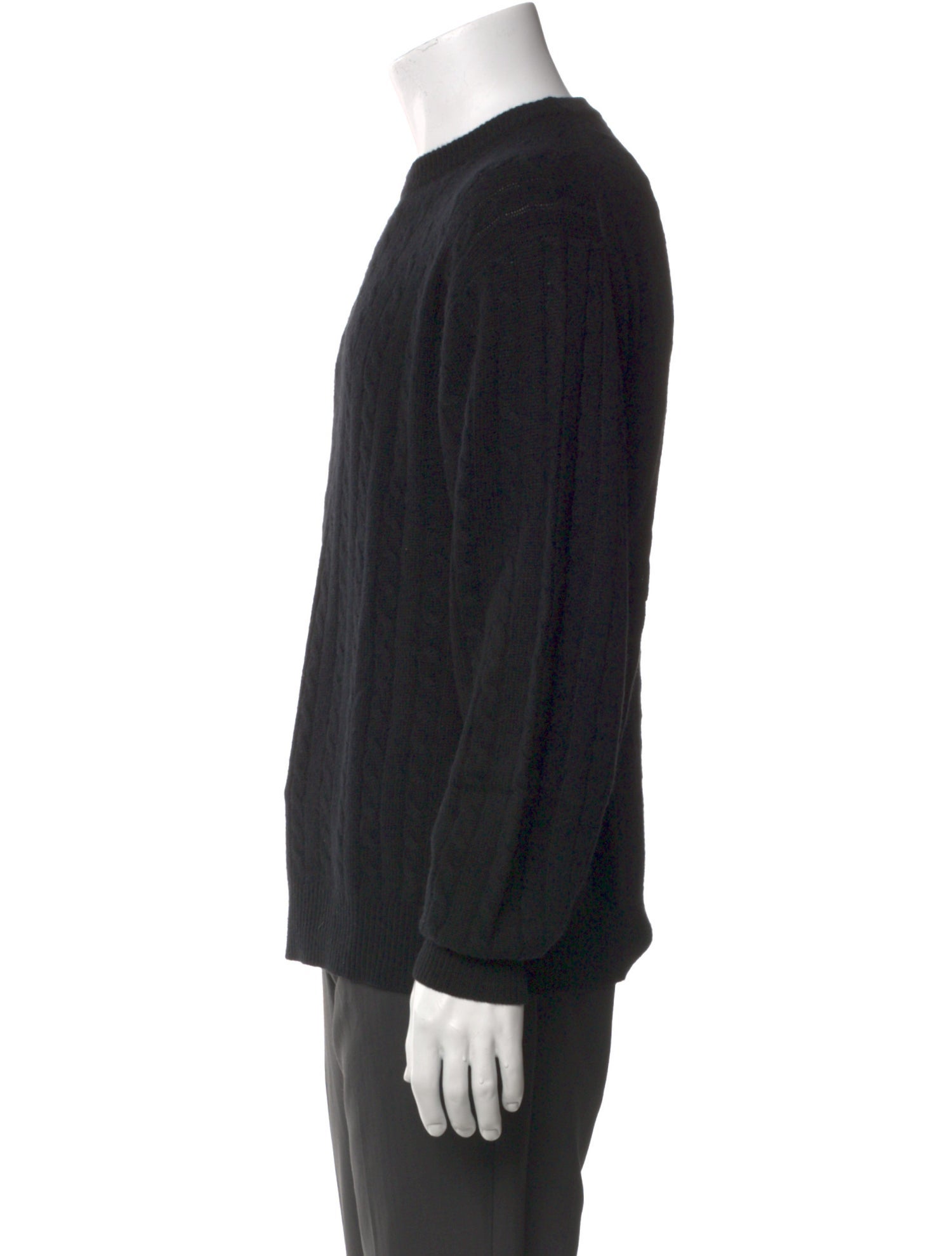 Neiman Marcus Cashmere Crew Neck Pullover