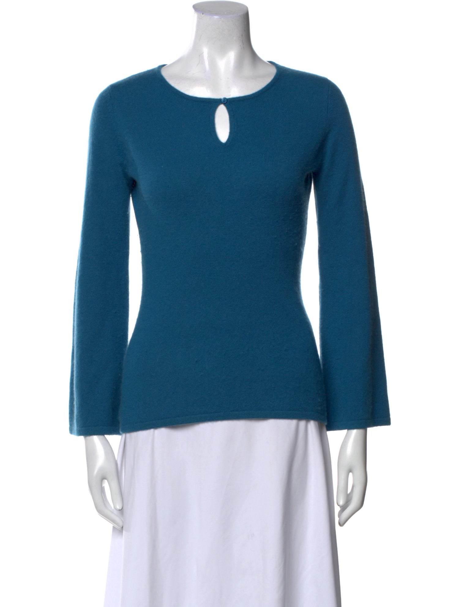Neiman Marcus Cashmere Scoop Neck Sweater