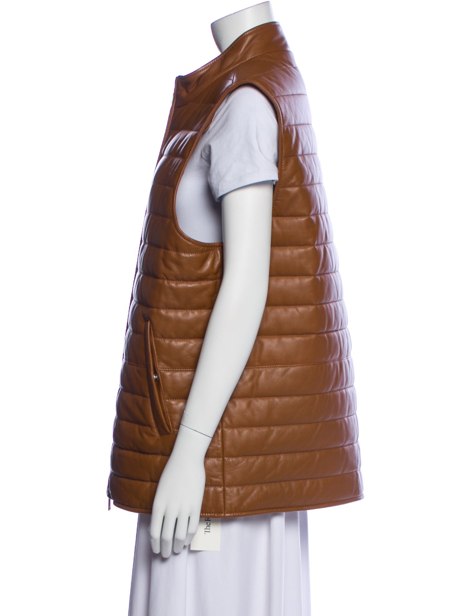 Neiman Marcus Leather Vest