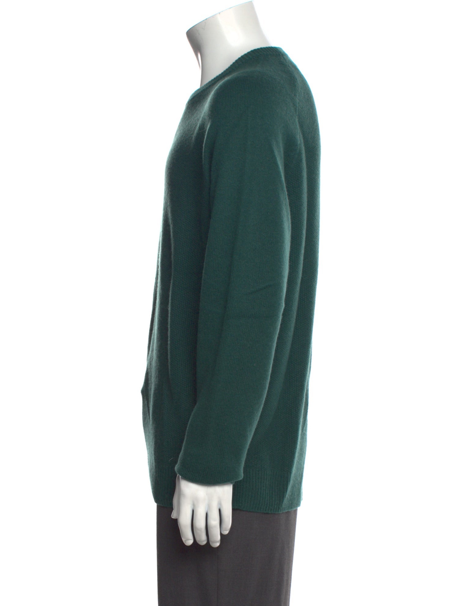 Neiman Marcus Cashmere Crew Neck Pullover