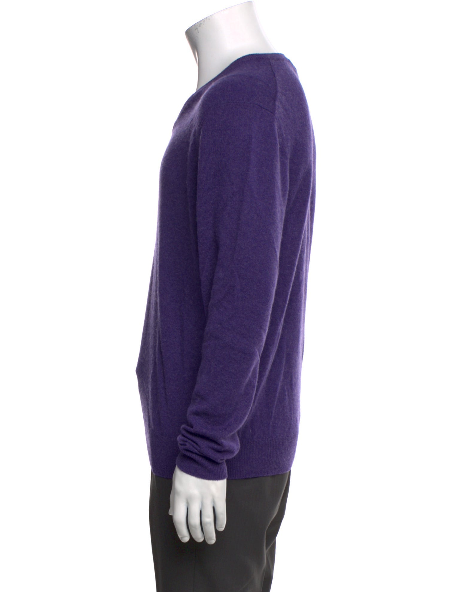 Neiman Marcus Cashmere V-Neck Pullover