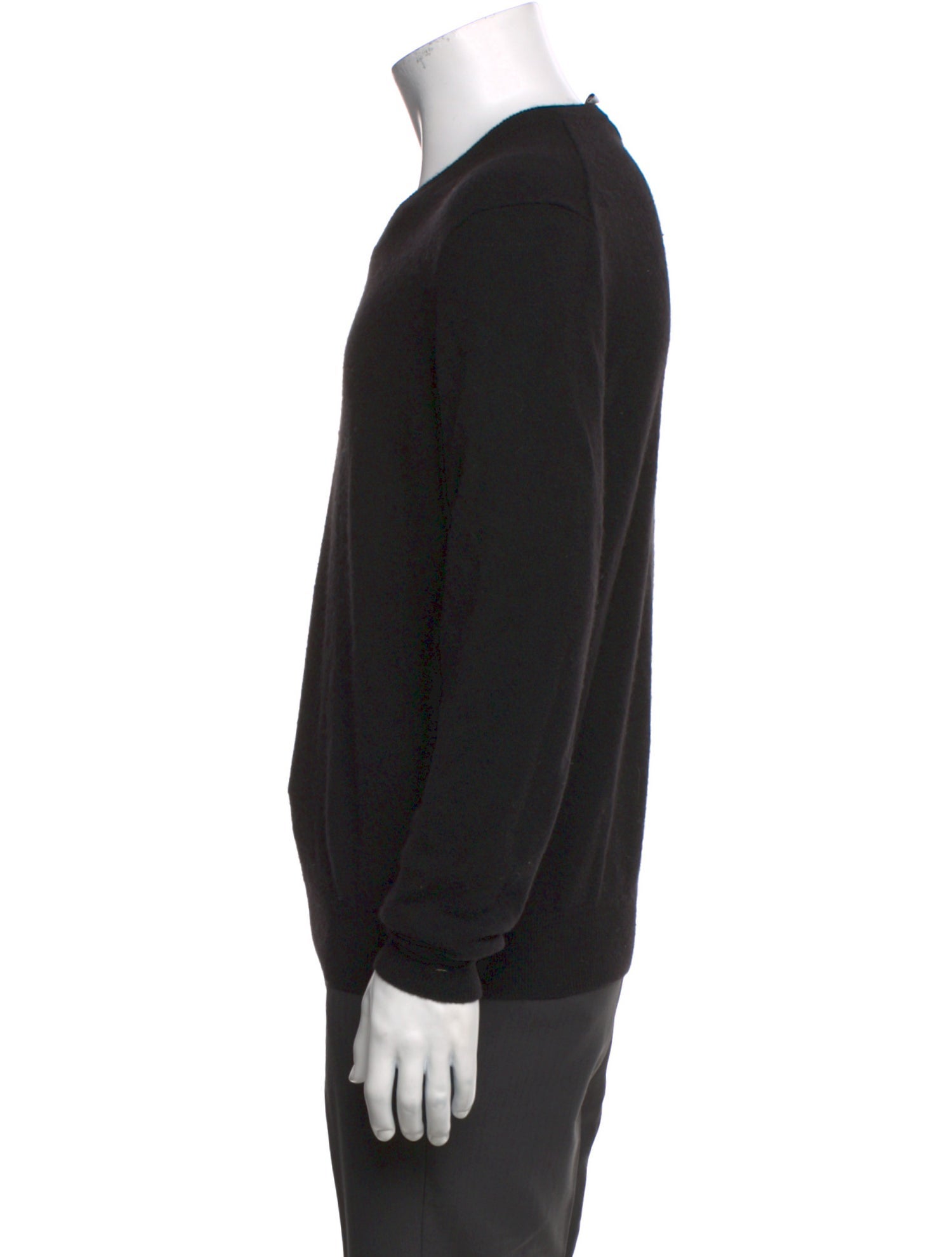 Neiman Marcus Cashmere V-Neck Pullover