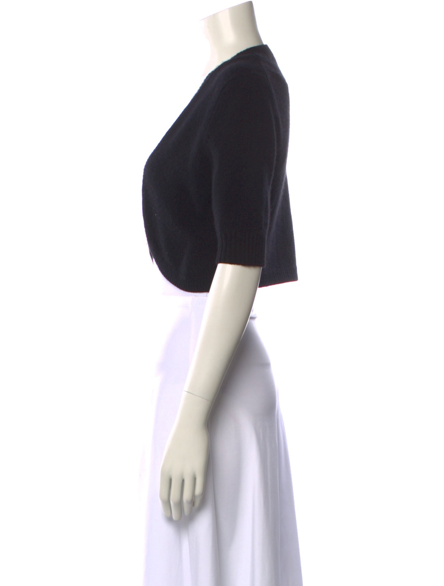 Neiman Marcus Cashmere Open Front Sweater