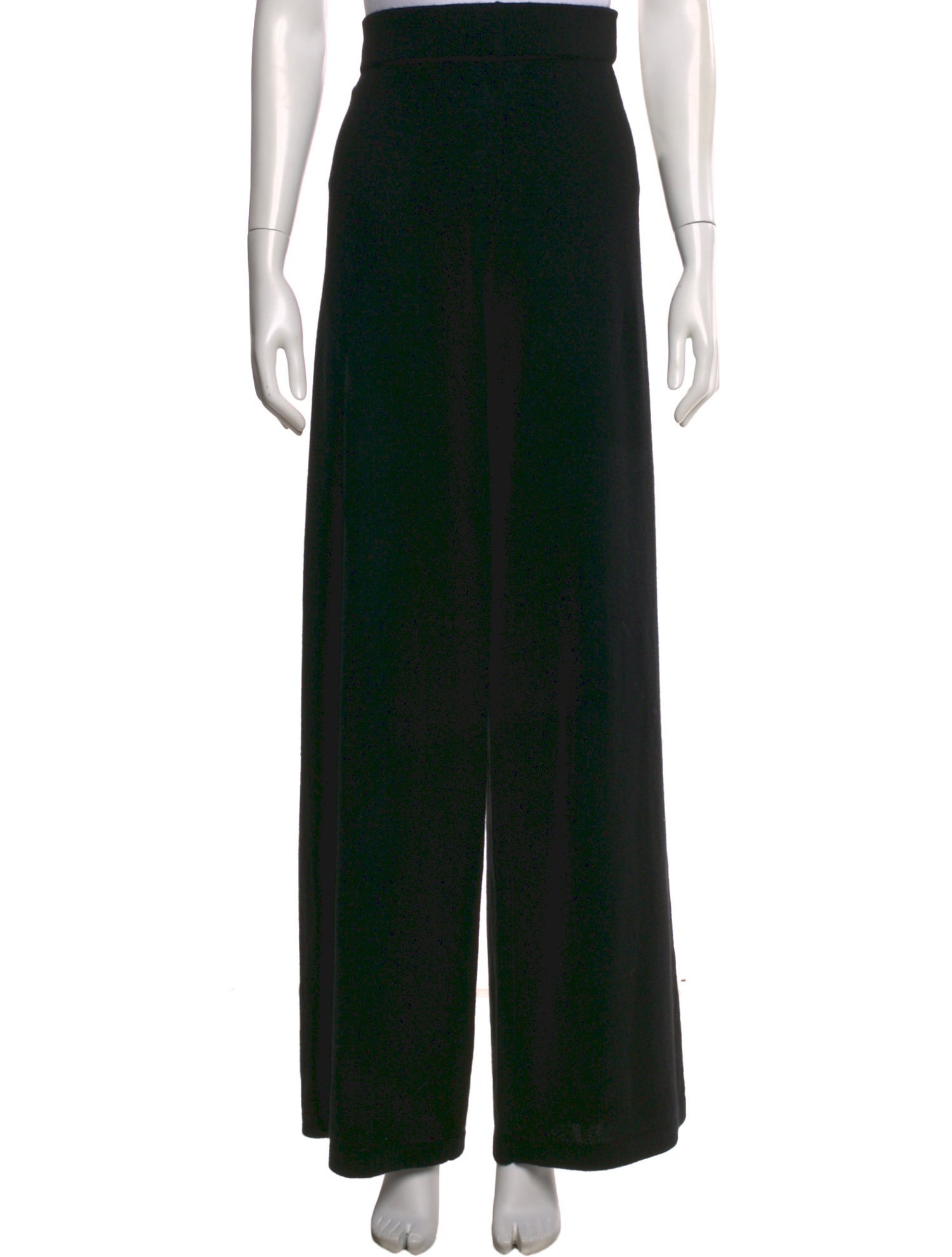 Neiman Marcus Cashmere Wide Leg Pants