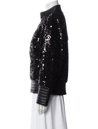 Neiman Marcus Patterned Jacket