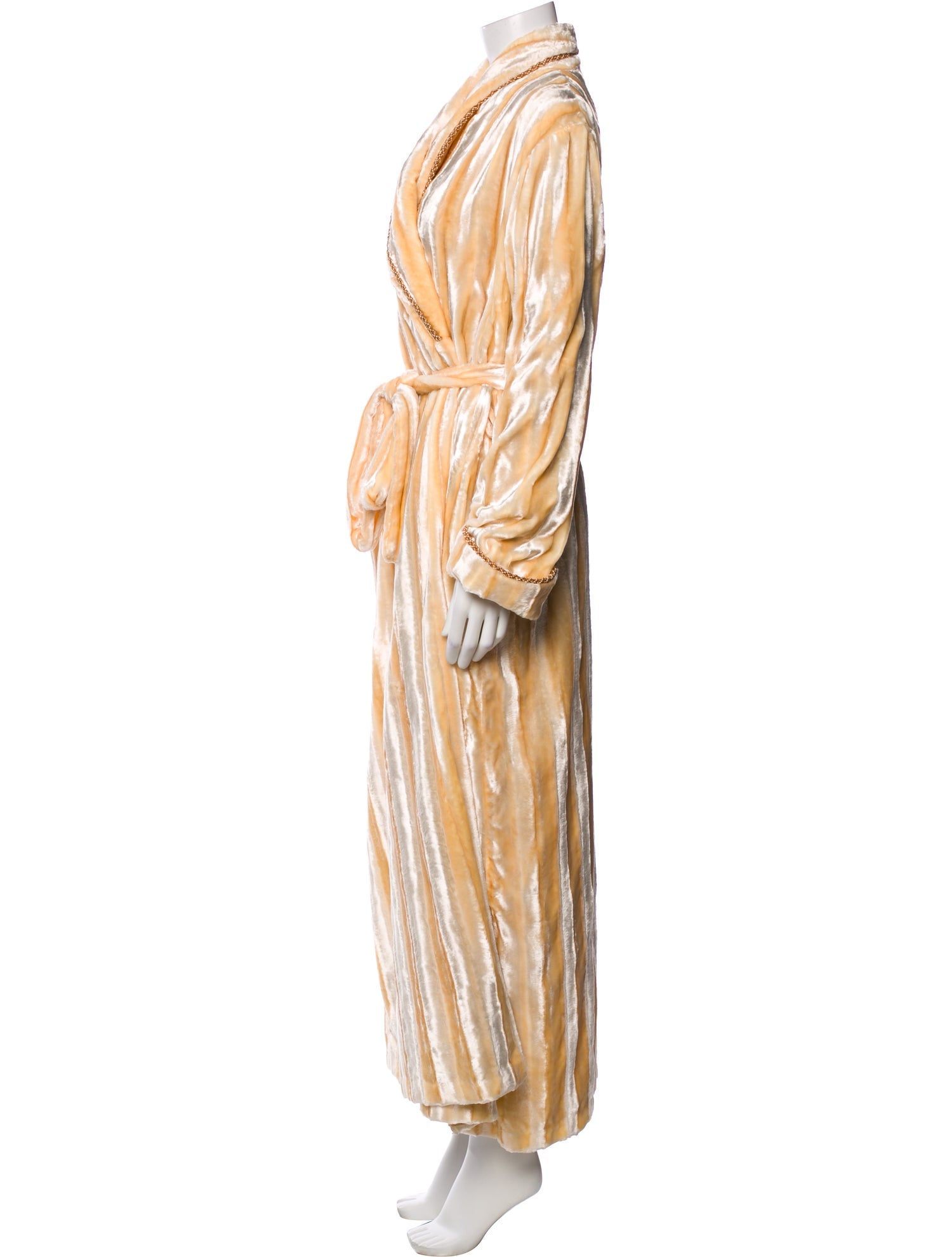 Neiman Marcus Striped Robe