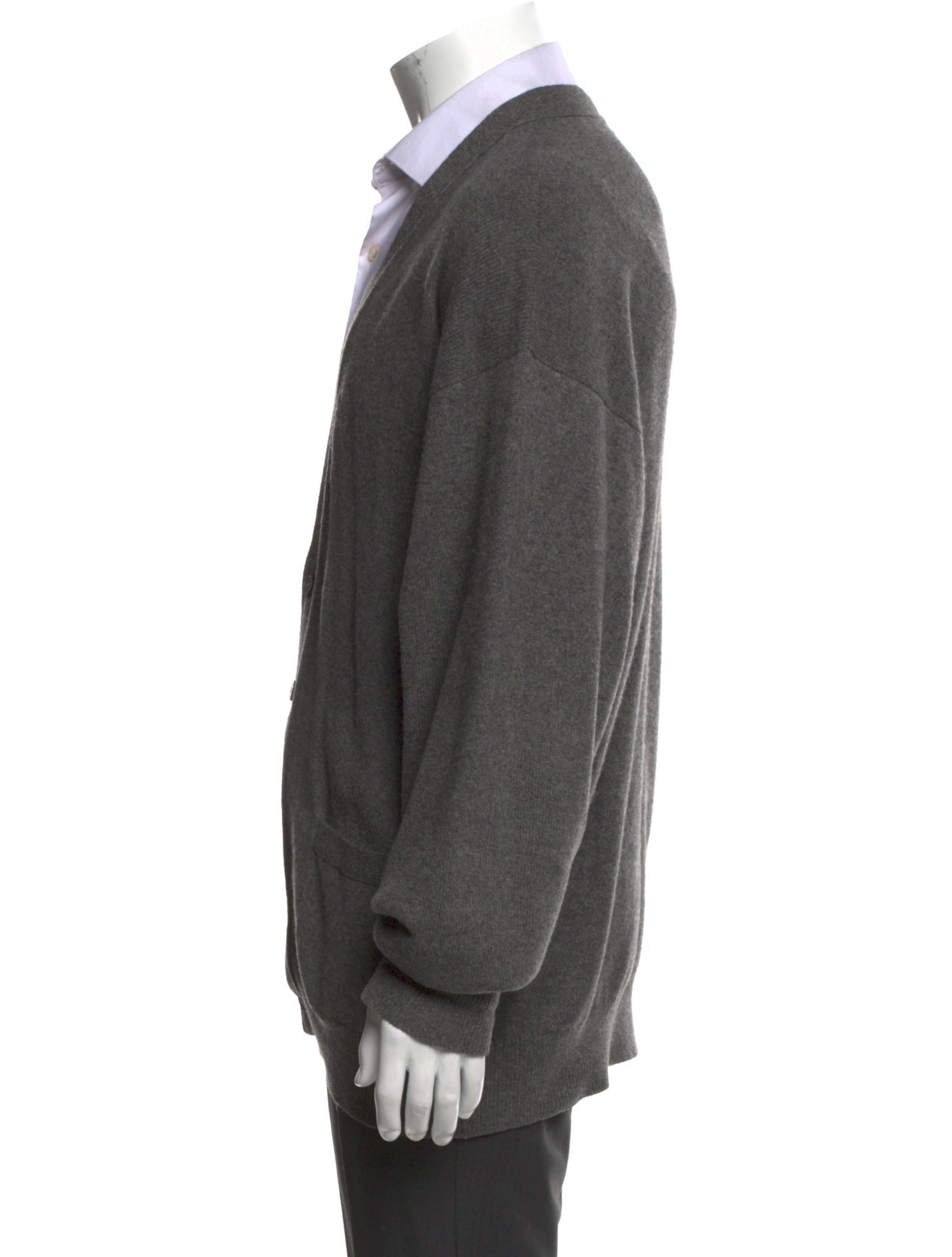 Neiman Marcus Cashmere V-Neck Cardigan