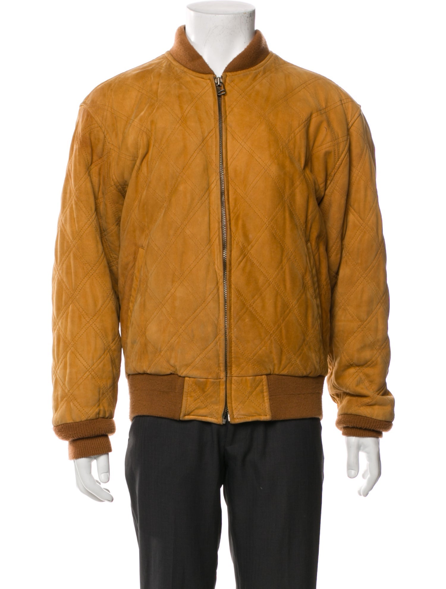 Neiman Marcus Leather Bomber Jacket