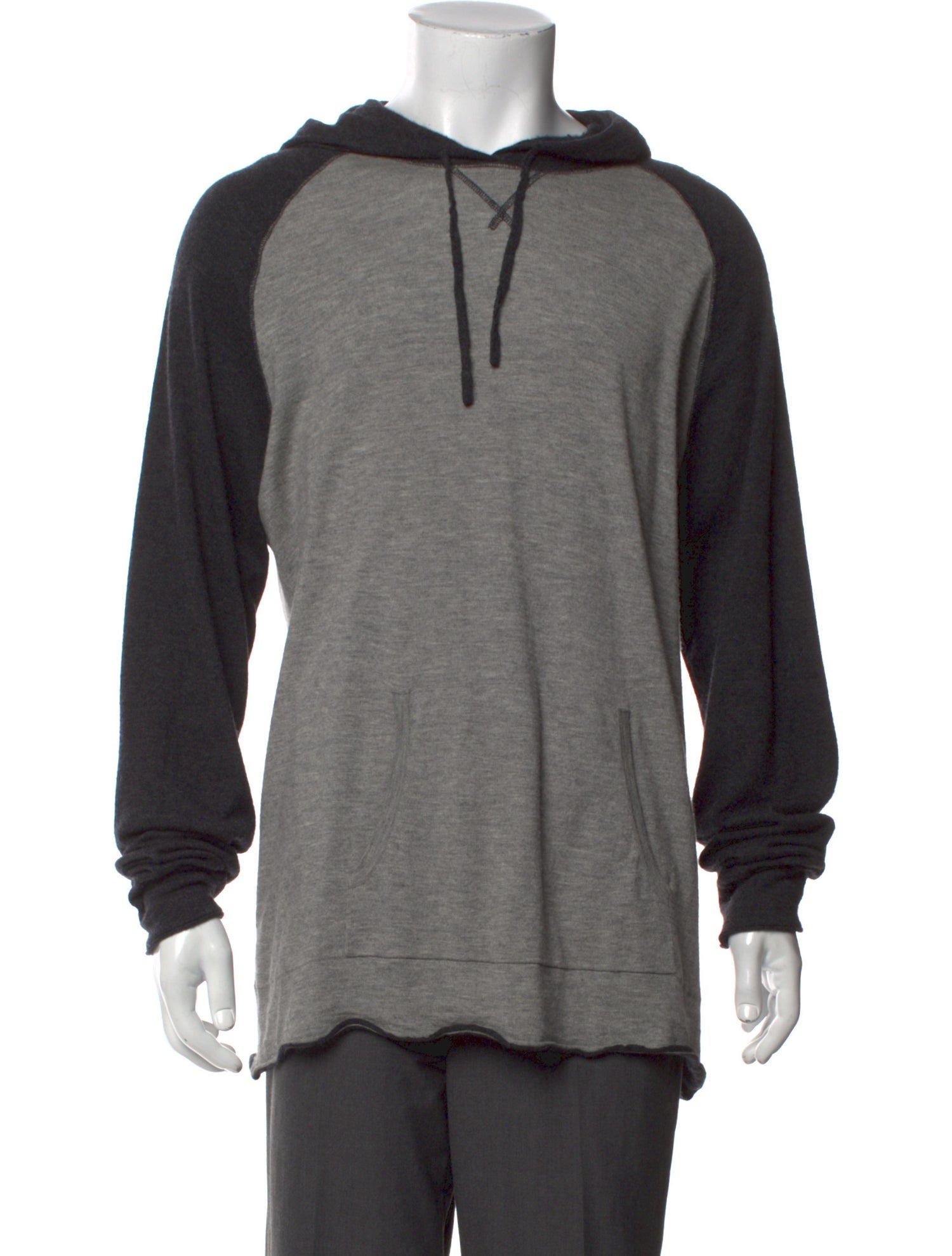 Neiman Marcus Cashmere Colorblock Pattern Pullover