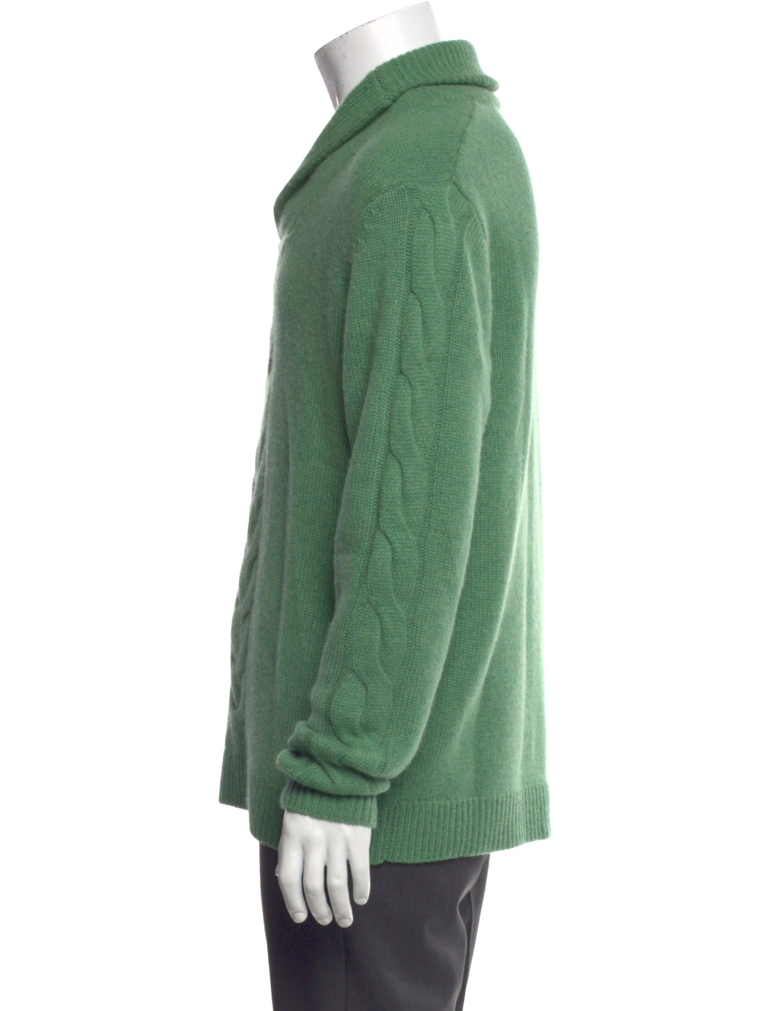 Neiman Marcus Cashmere V-Neck Pullover