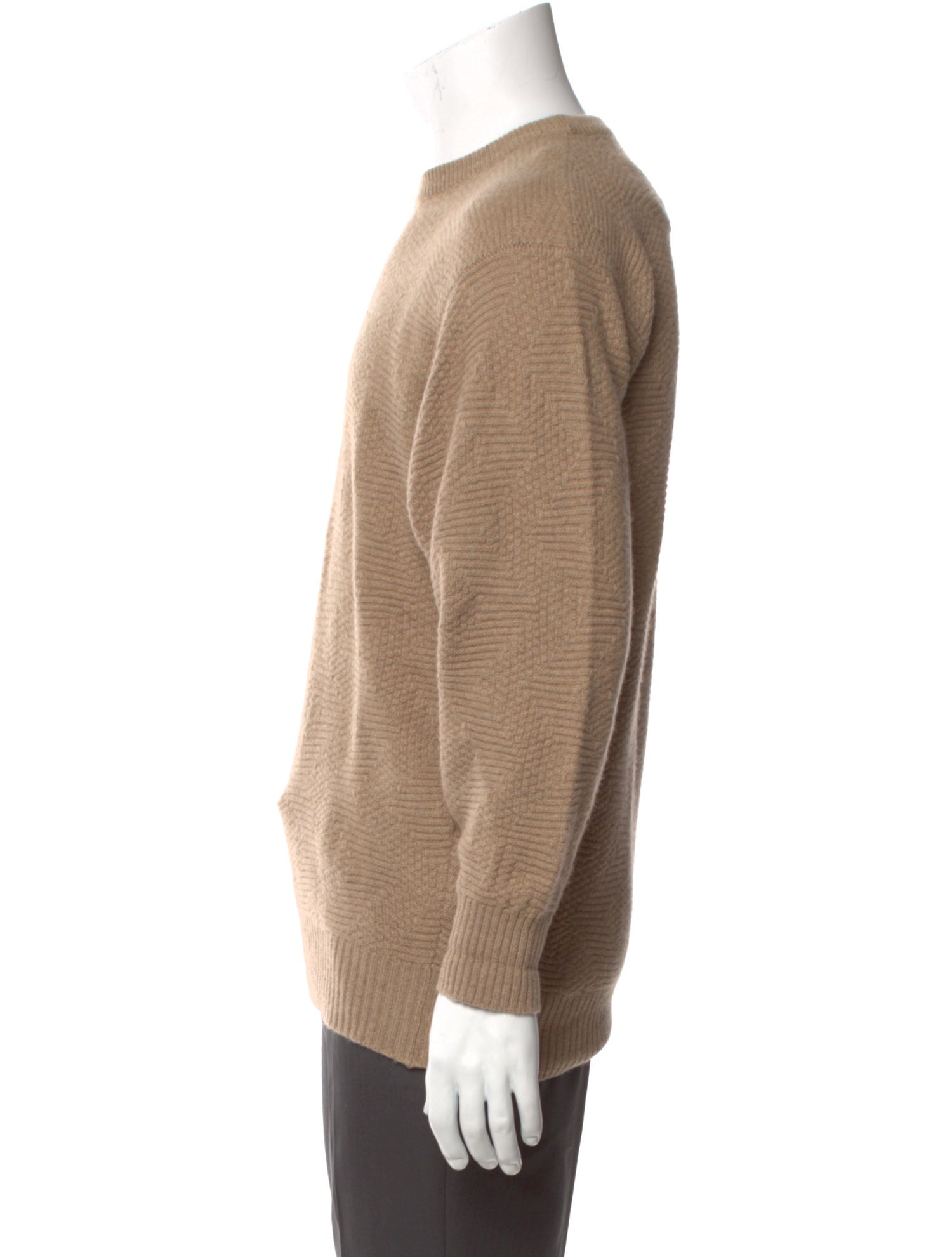 Neiman Marcus Cashmere Crew Neck Pullover