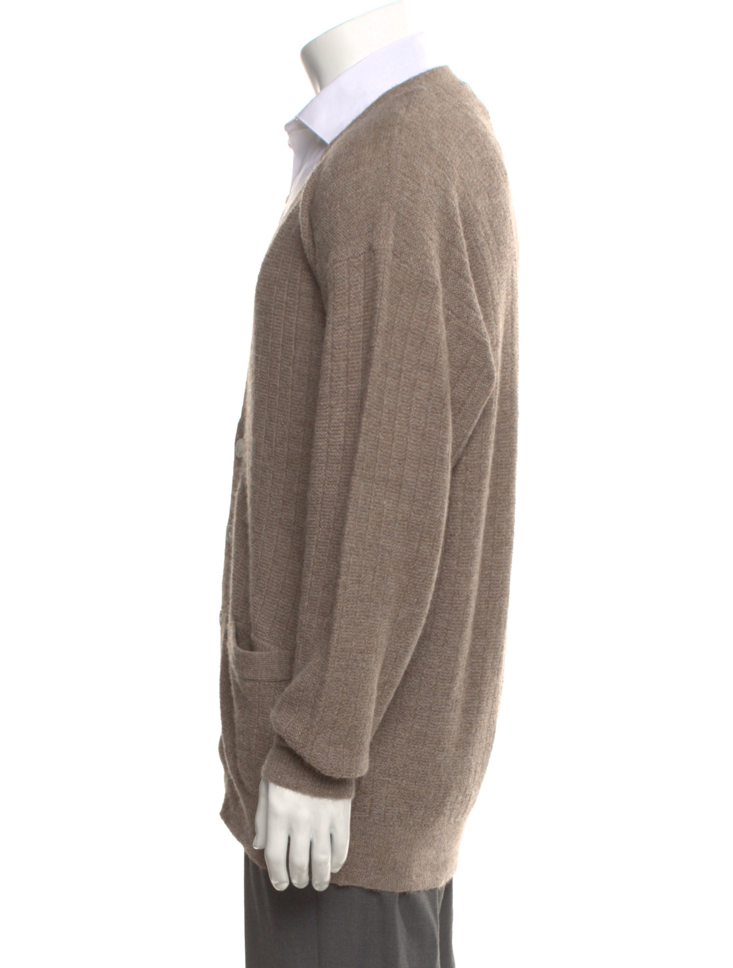 Neiman Marcus Baby Alpaca V-Neck Cardigan w/ Tags