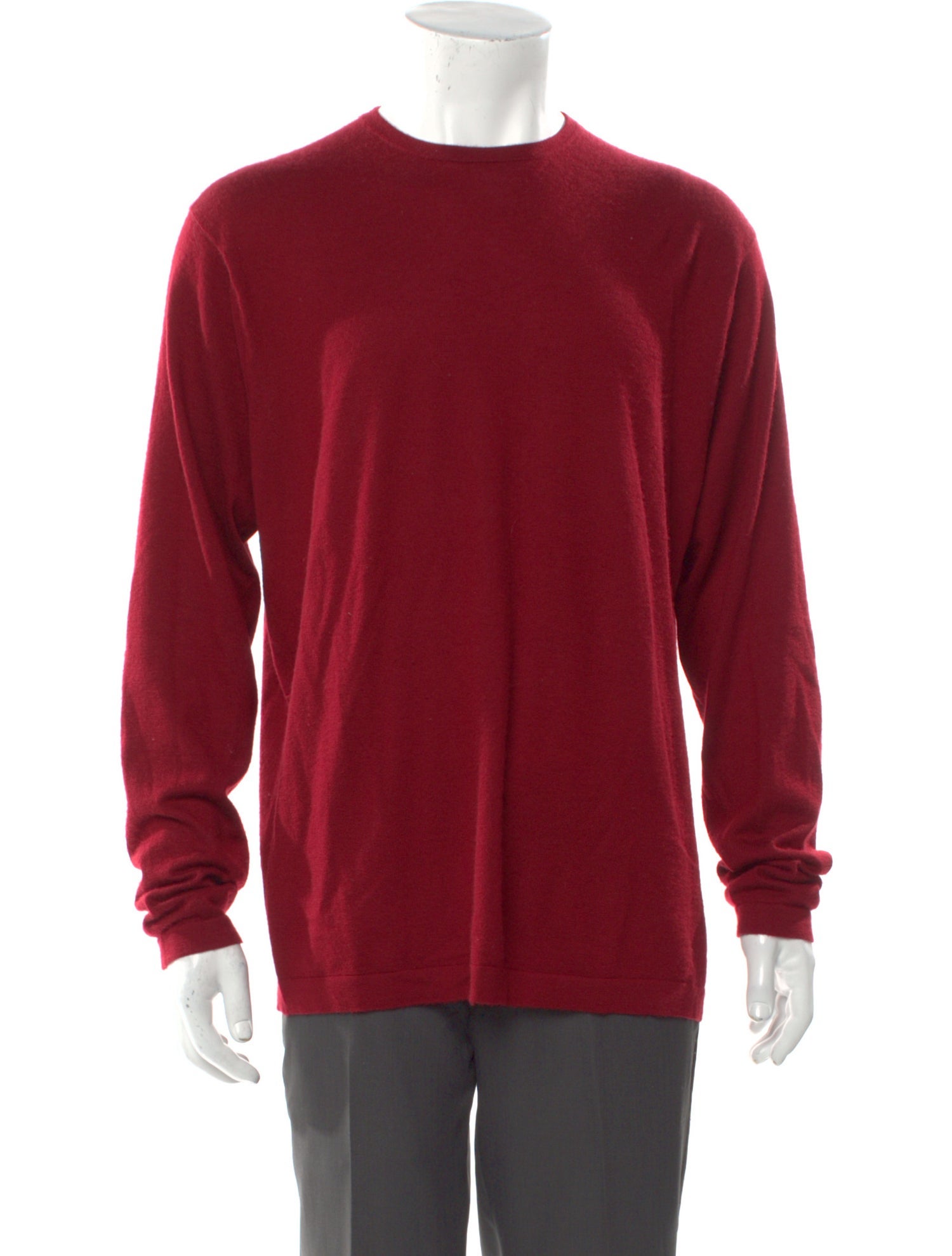 Neiman Marcus Cashmere Crew Neck Pullover