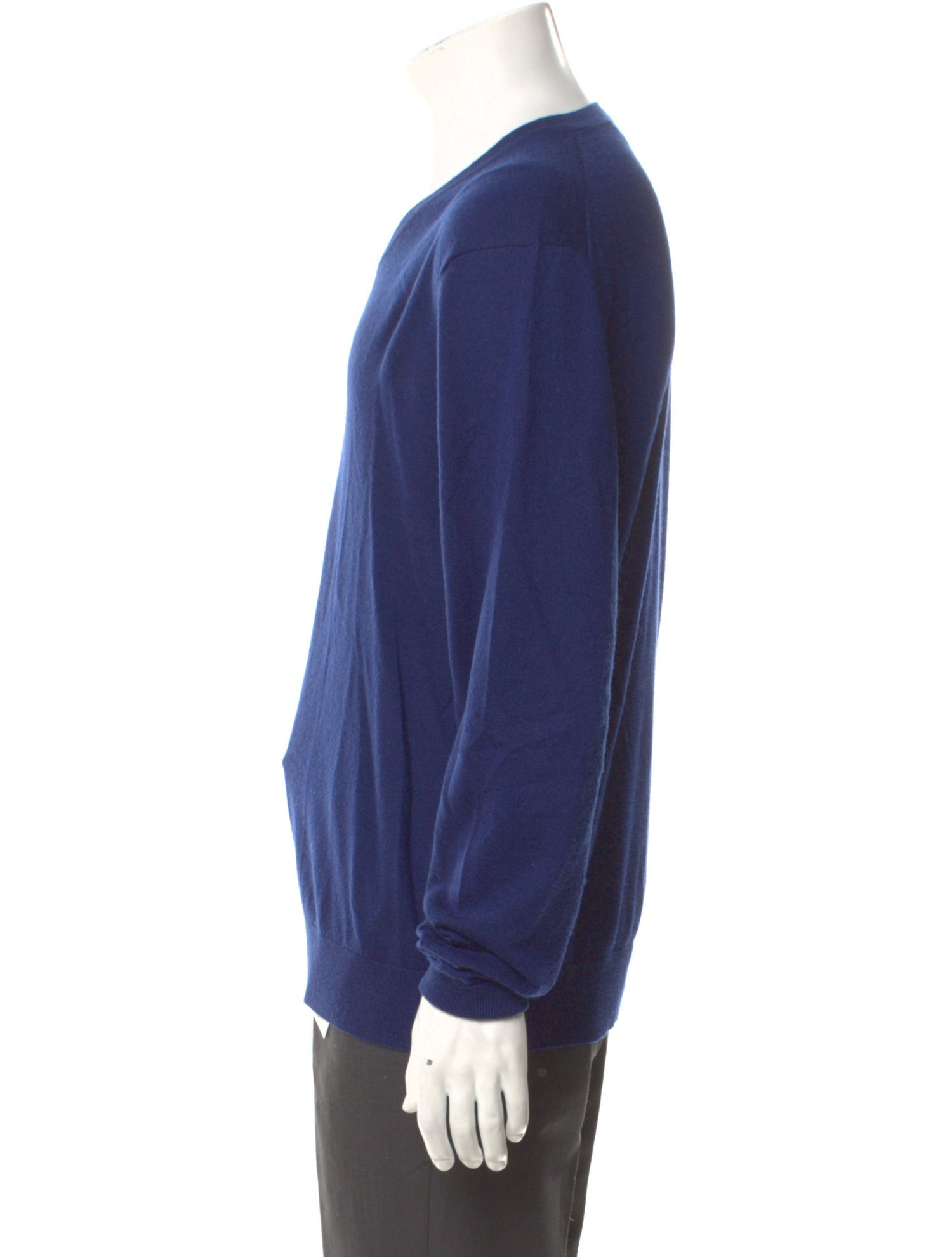 Neiman Marcus Cashmere V-Neck Pullover