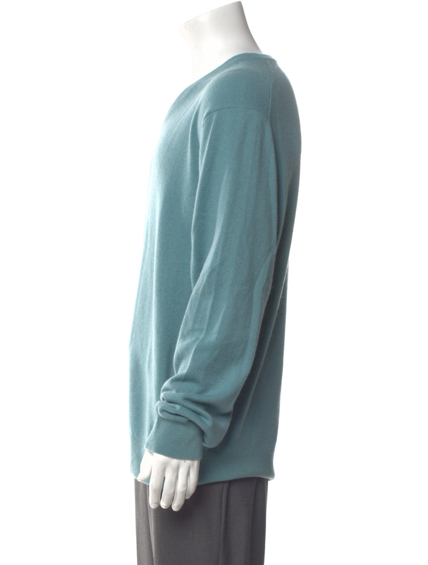 Neiman Marcus Cashmere V-Neck Pullover