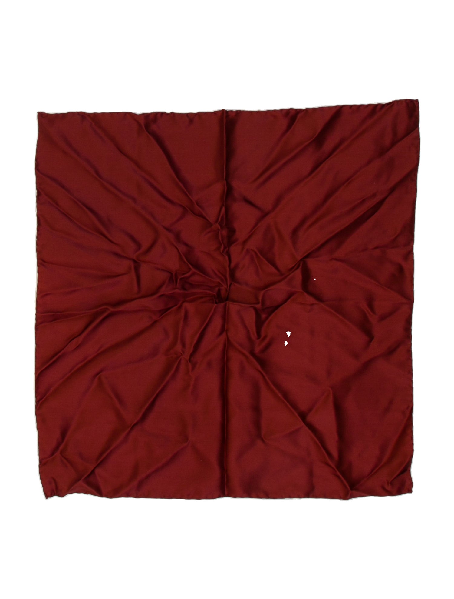 Neiman Marcus Solid Silk Pocket Square