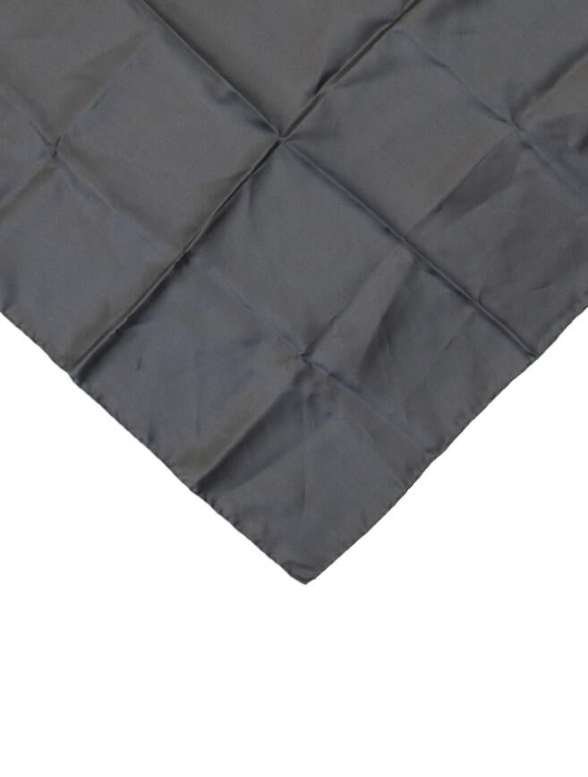 Neiman Marcus Solid Silk Pocket Square