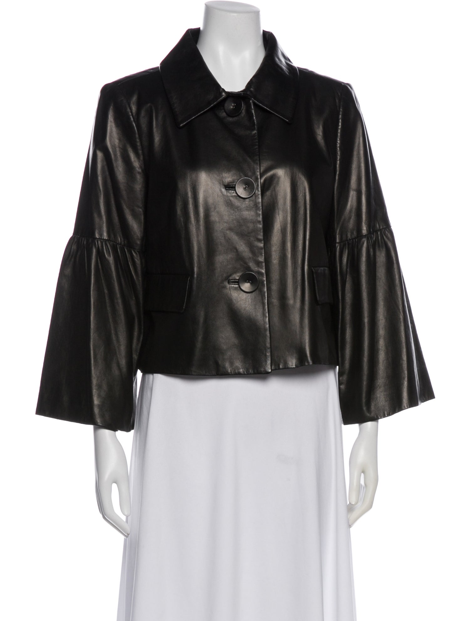 Neiman Marcus Vintage Leather Evening Jacket